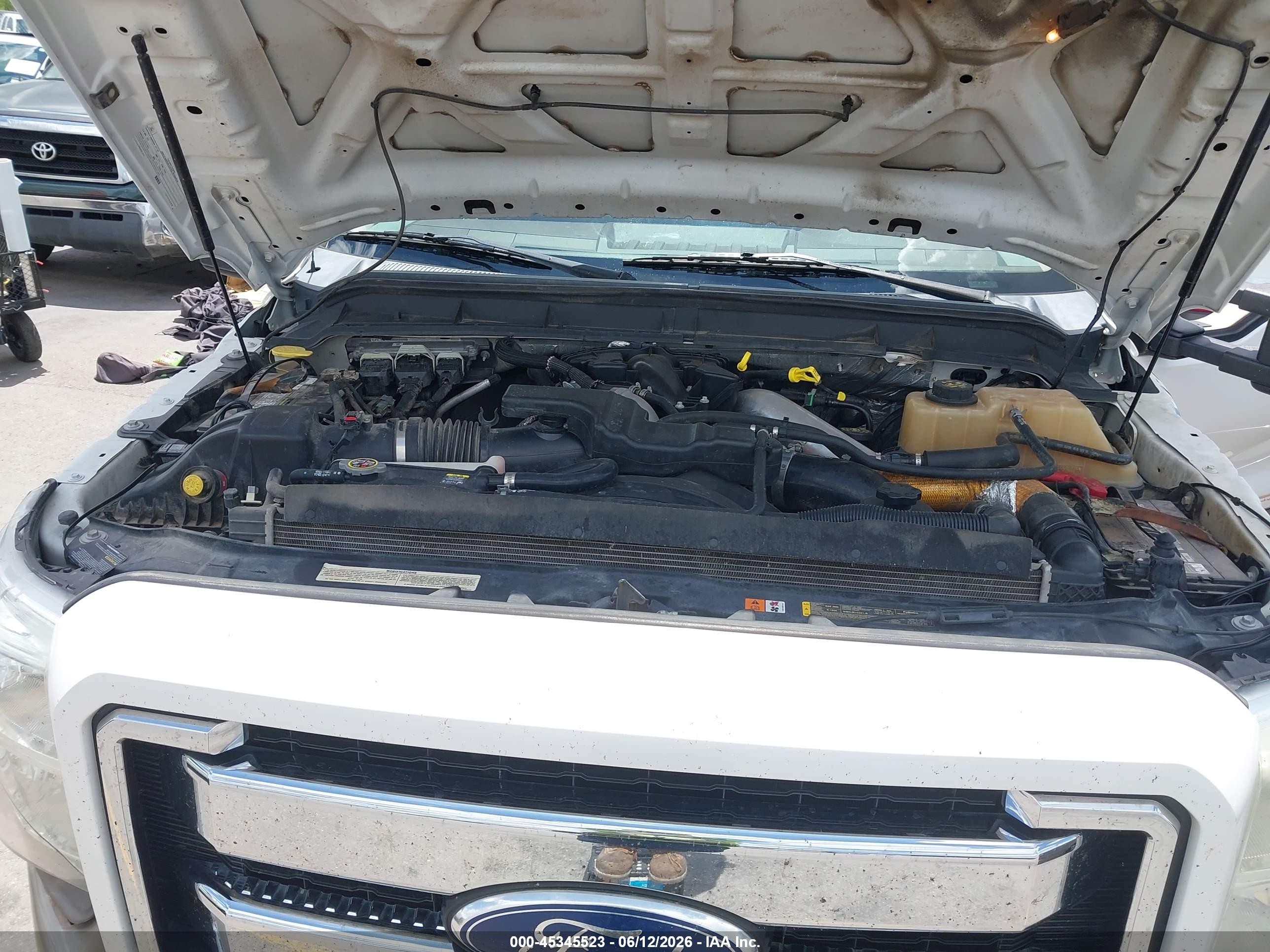 2011 Ford Super Duty F-250 Srw King Ranch White vin: 1FT7W2BT4BEB53227