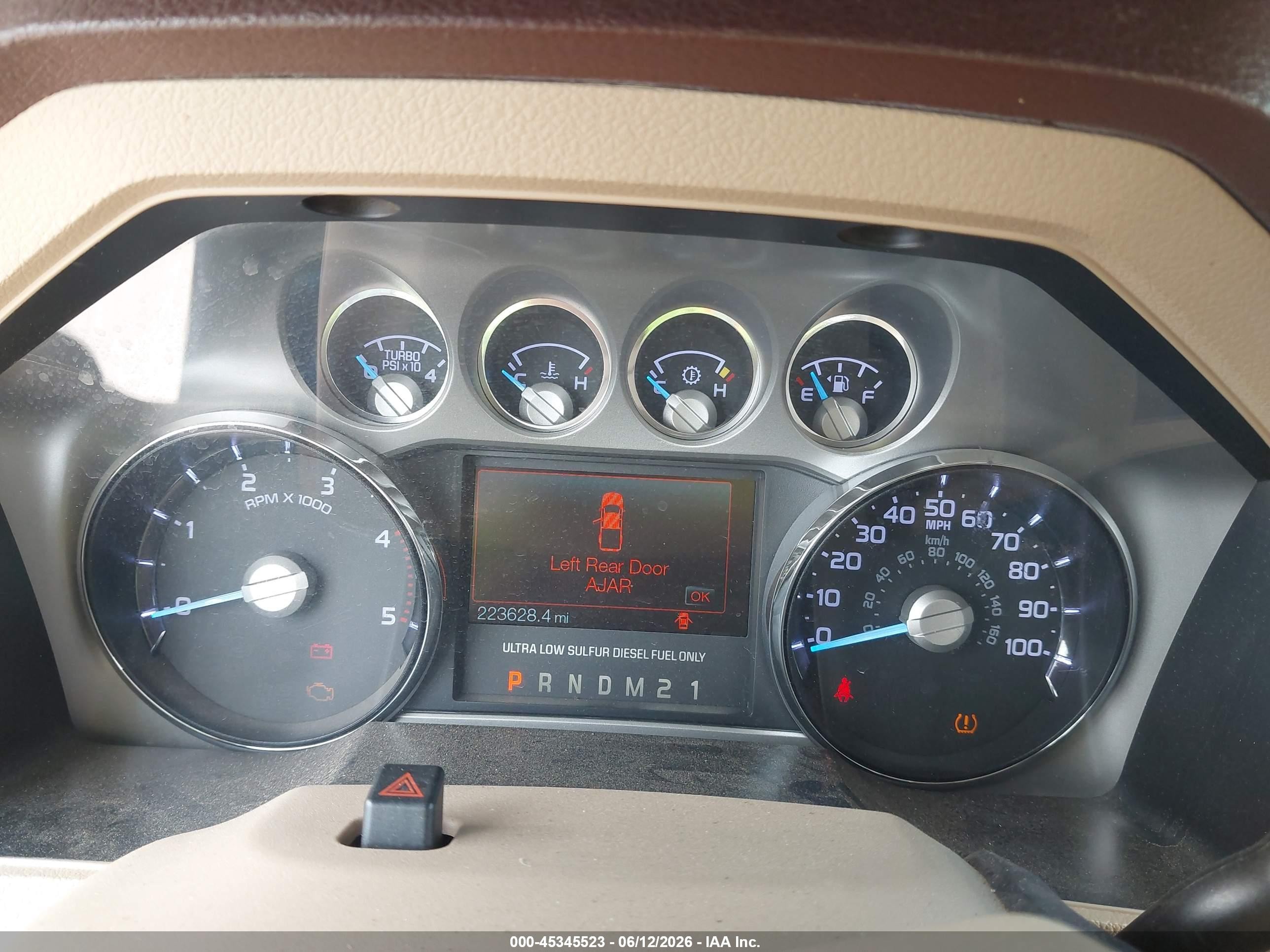 2011 Ford Super Duty F-250 Srw King Ranch White vin: 1FT7W2BT4BEB53227