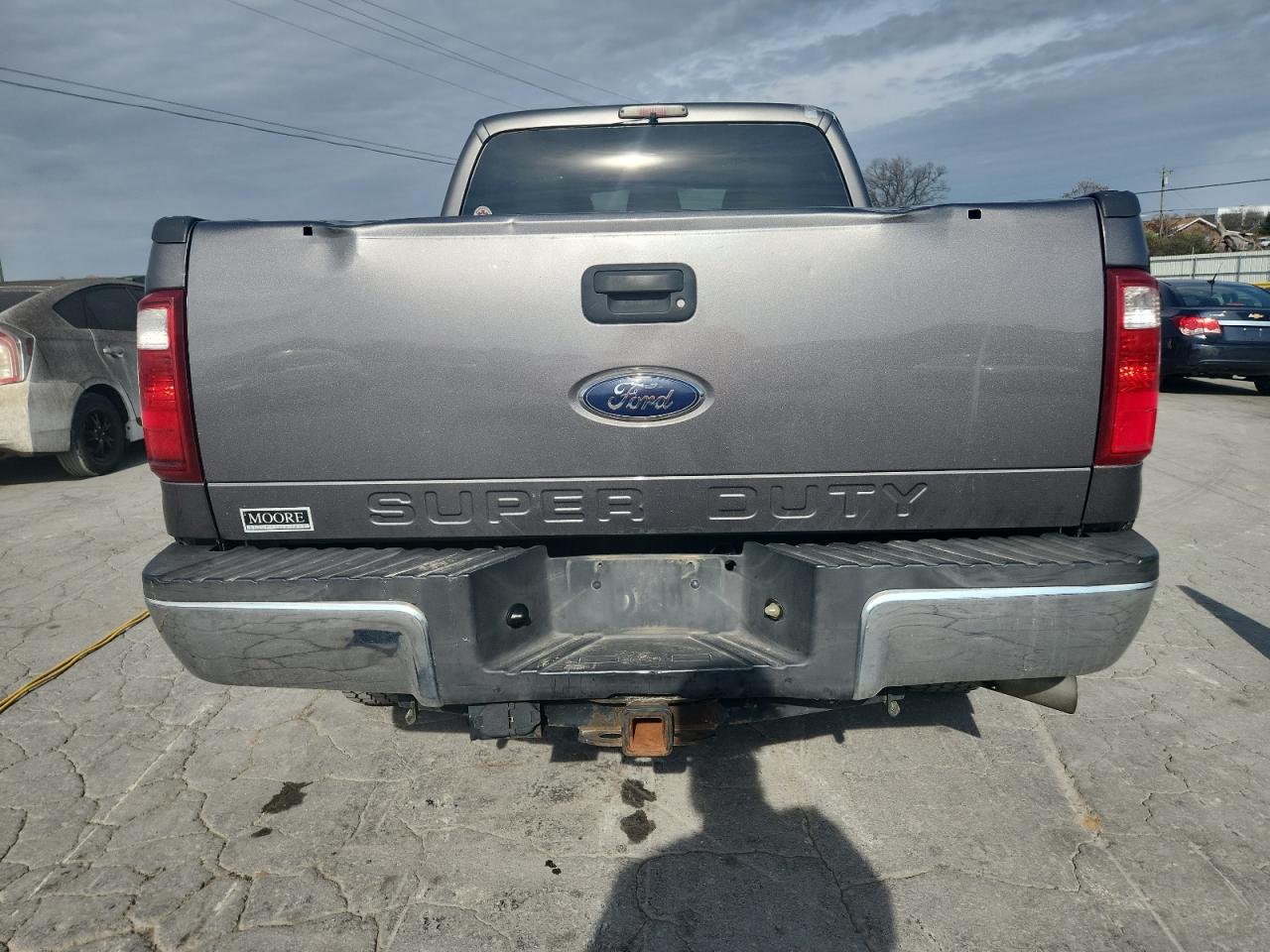 2011 Ford F250 Super Duty Gray vin: 1FT7W2BT4BEC50458