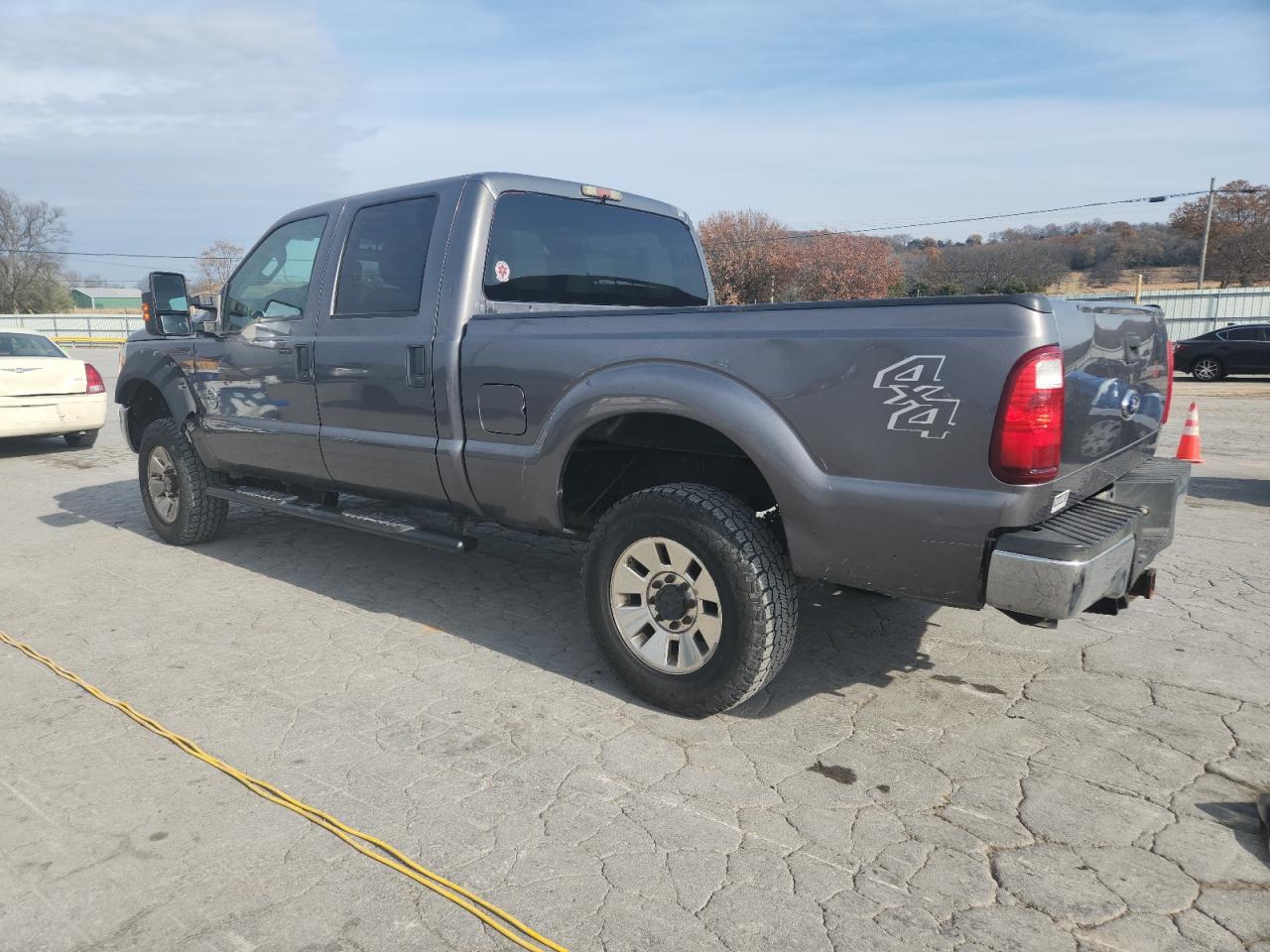 2011 Ford F250 Super Duty Gray vin: 1FT7W2BT4BEC50458