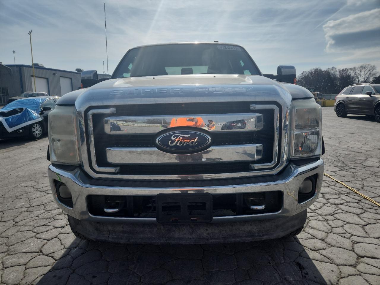 2011 Ford F250 Super Duty Gray vin: 1FT7W2BT4BEC50458