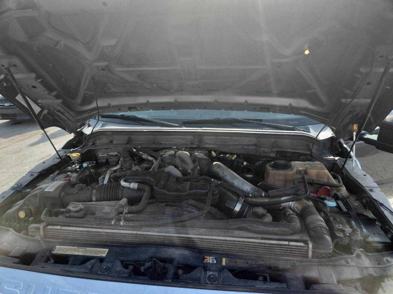 2011 Ford F250 Super Duty Gray vin: 1FT7W2BT4BEC50458