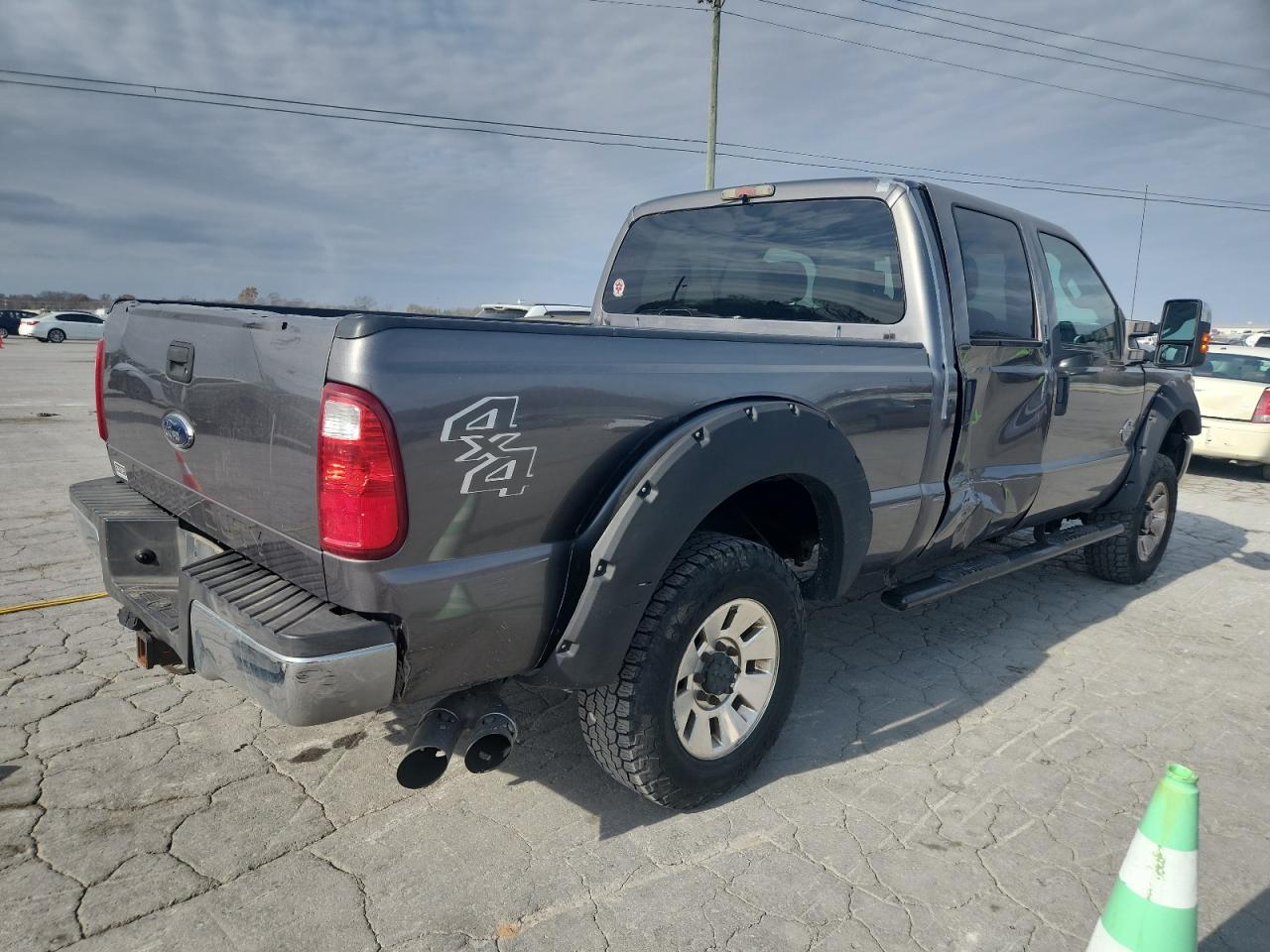 2011 Ford F250 Super Duty Gray vin: 1FT7W2BT4BEC50458
