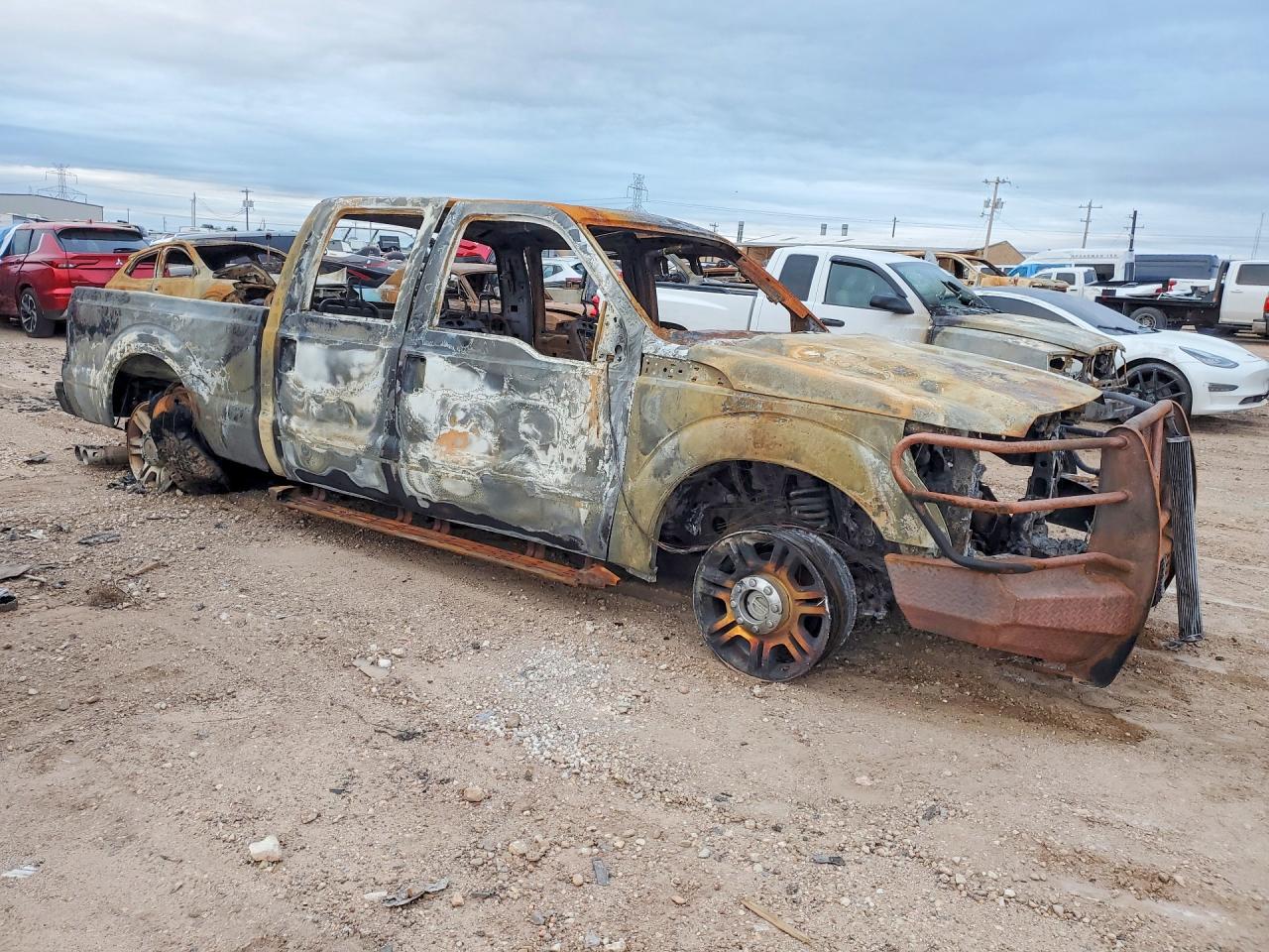 2012 Ford F250 Super Duty Burn vin: 1FT7W2BT4CEB60907