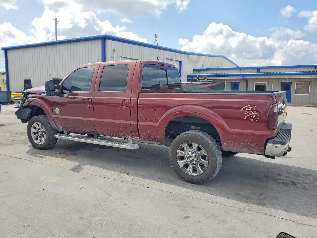2012 Ford F250 Super Duty Burgundy vin: 1FT7W2BT4CEB77075