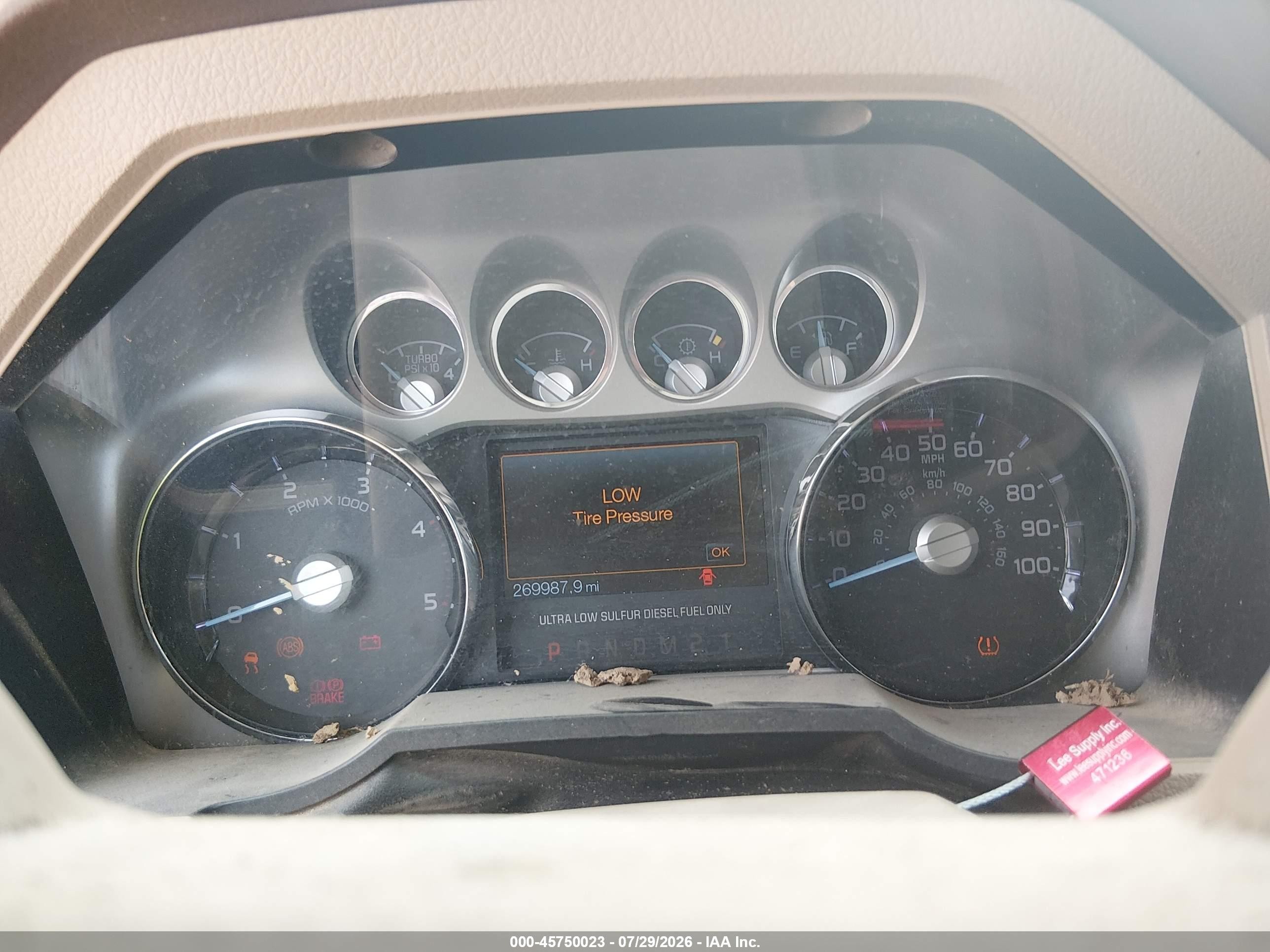 2013 Ford F-250 King Ranch White vin: 1FT7W2BT4DEB44255