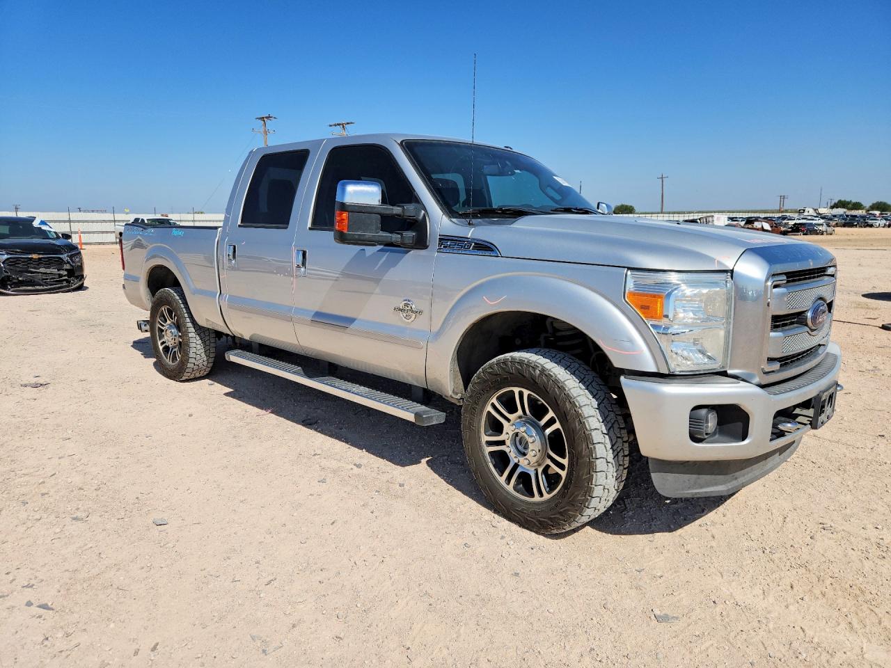 2014 Ford F250 Super Duty Silver vin: 1FT7W2BT4EEB01410