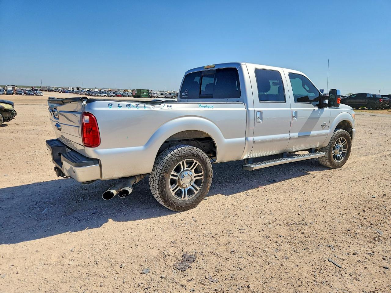 2014 Ford F250 Super Duty Silver vin: 1FT7W2BT4EEB01410