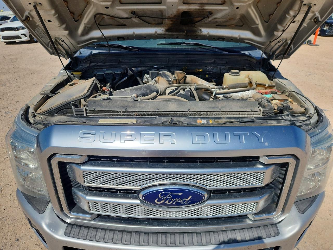 2014 Ford F250 Super Duty Silver vin: 1FT7W2BT4EEB01410