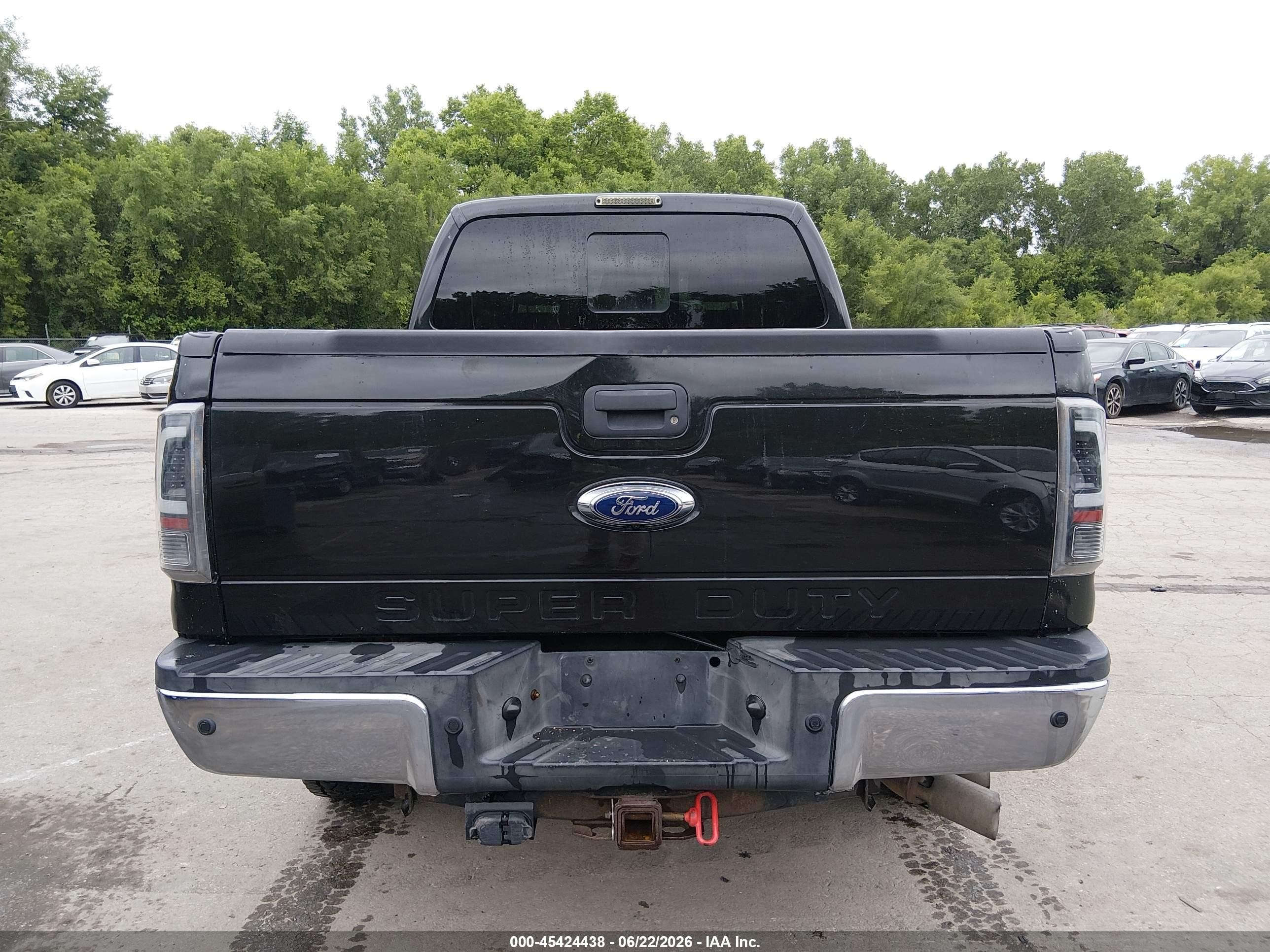 2014 Ford F-250 Lariat Black vin: 1FT7W2BT4EEB07255