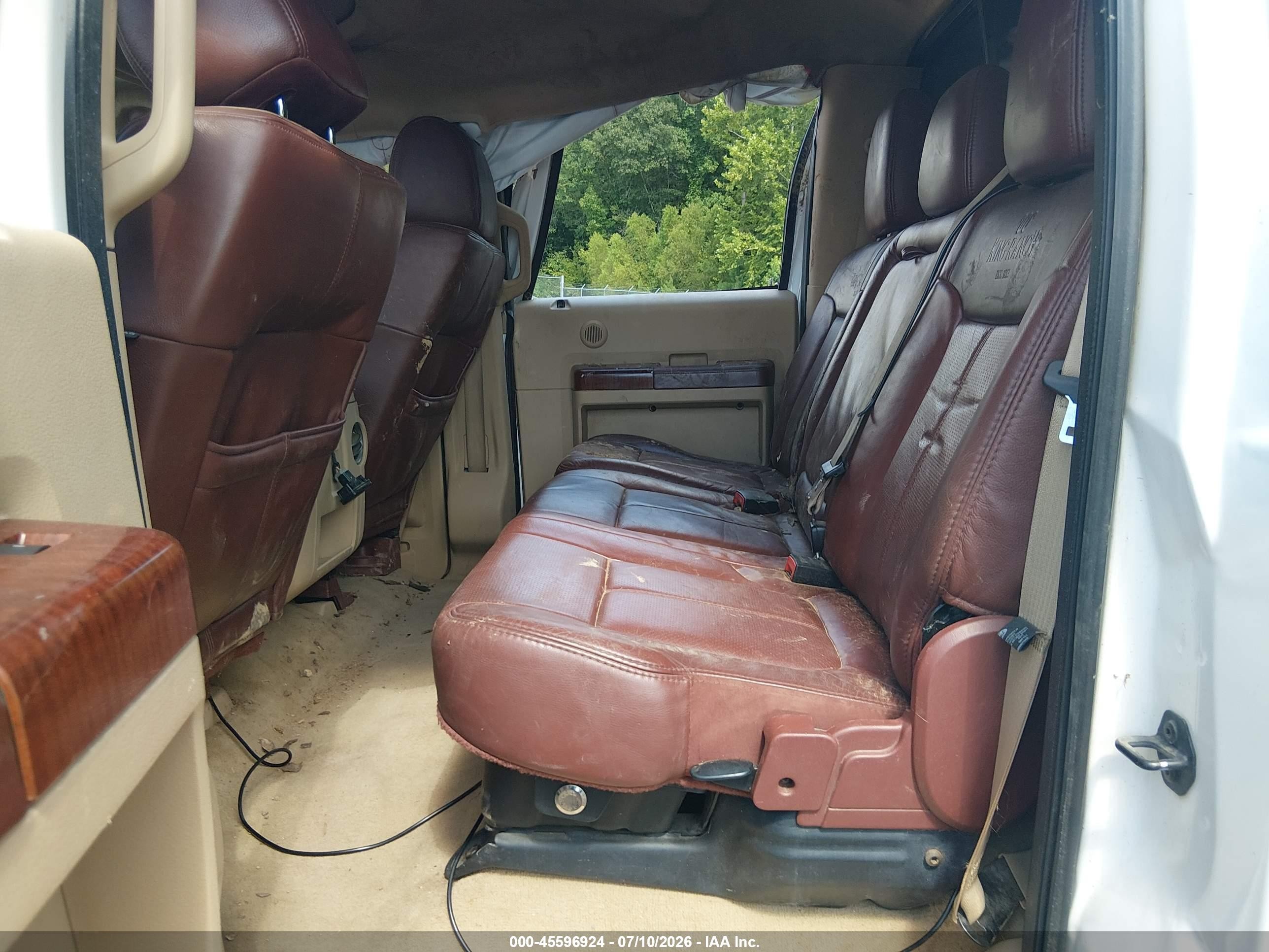2014 Ford F-250 Lariat Белый vin: 1FT7W2BT4EEB33449