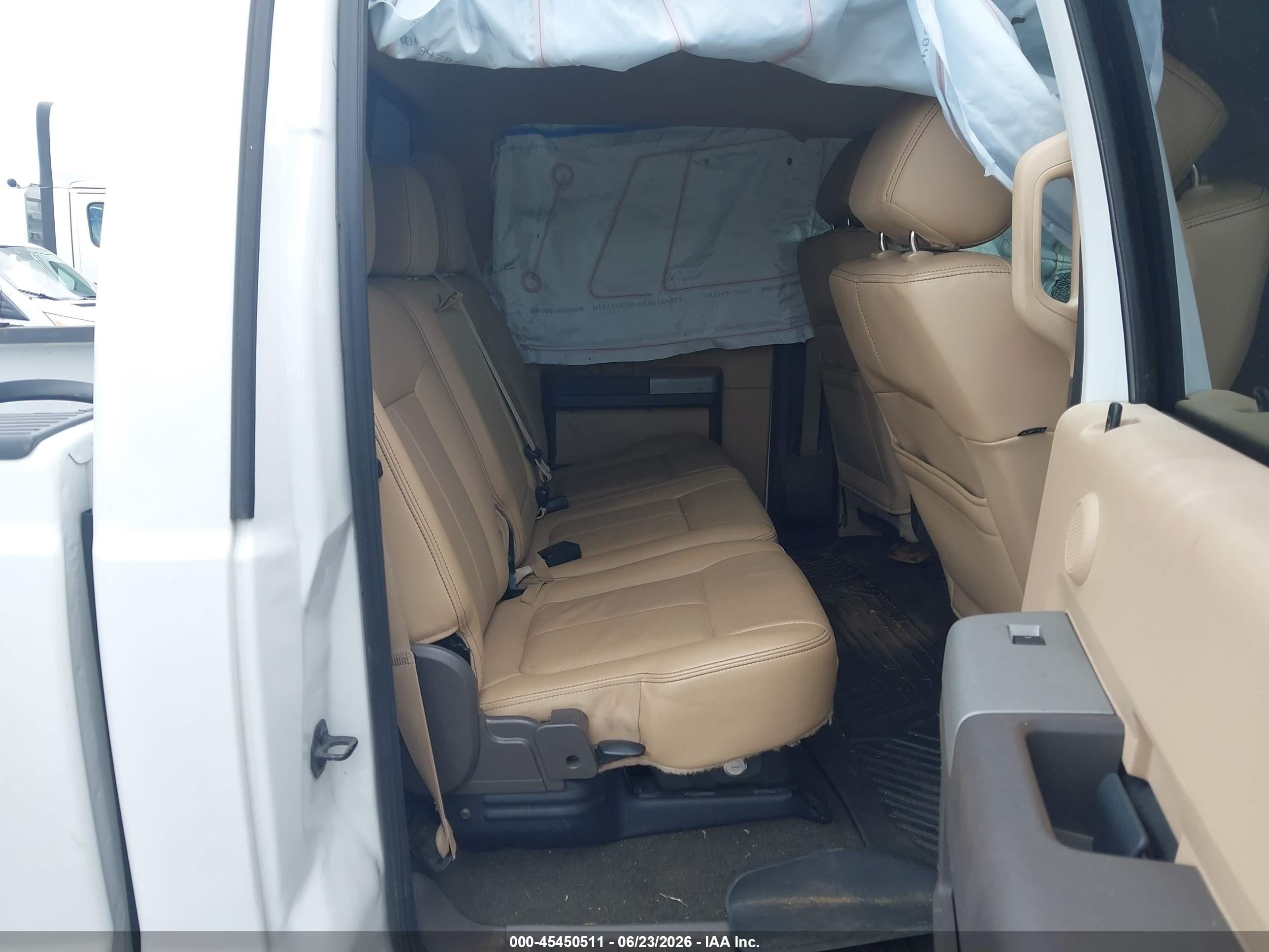 2014 Ford F-250 Lariat/xl/xlt White vin: 1FT7W2BT4EEB74695
