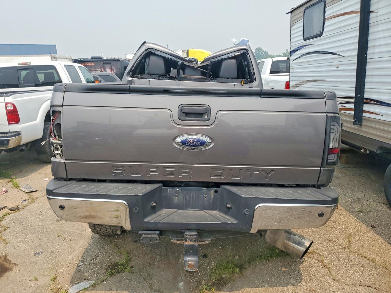 2014 Ford F250 Super Duty Серый vin: 1FT7W2BT4EEB74907
