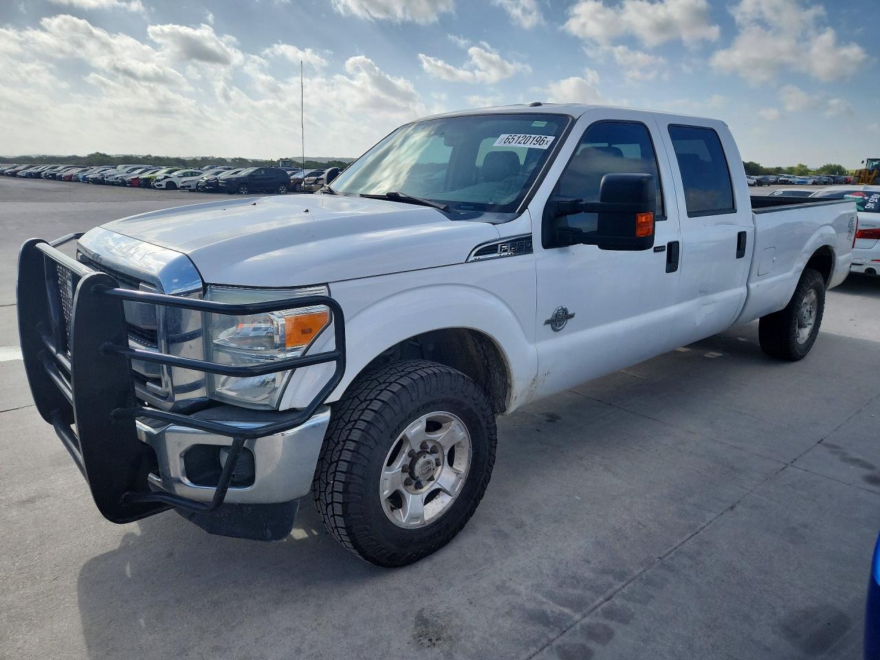 2015 Ford F250 Super Duty Белый vin: 1FT7W2BT4FEA58575