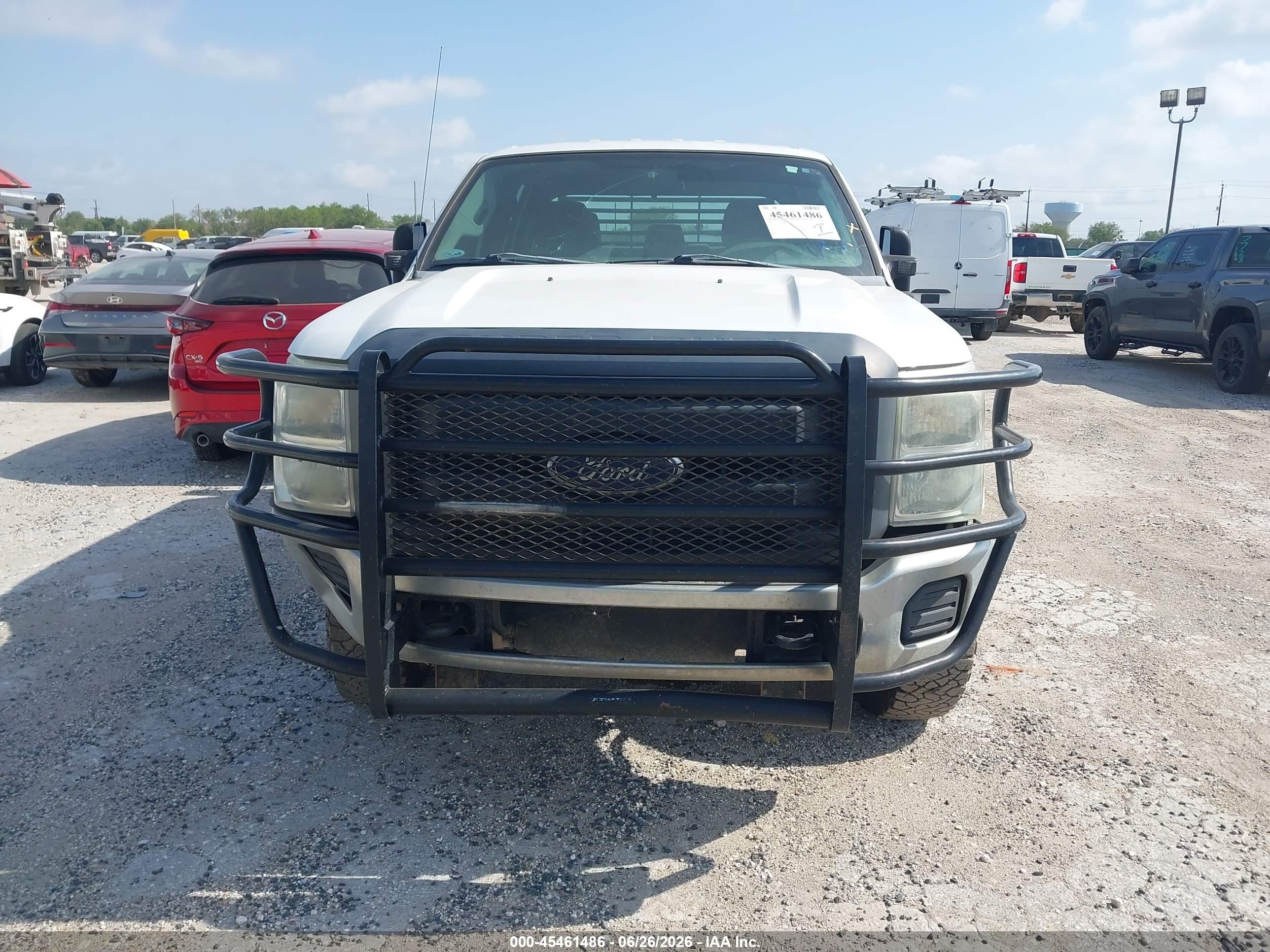 2015 Ford F-250 Lariat/xl/xlt White vin: 1FT7W2BT4FEA80656