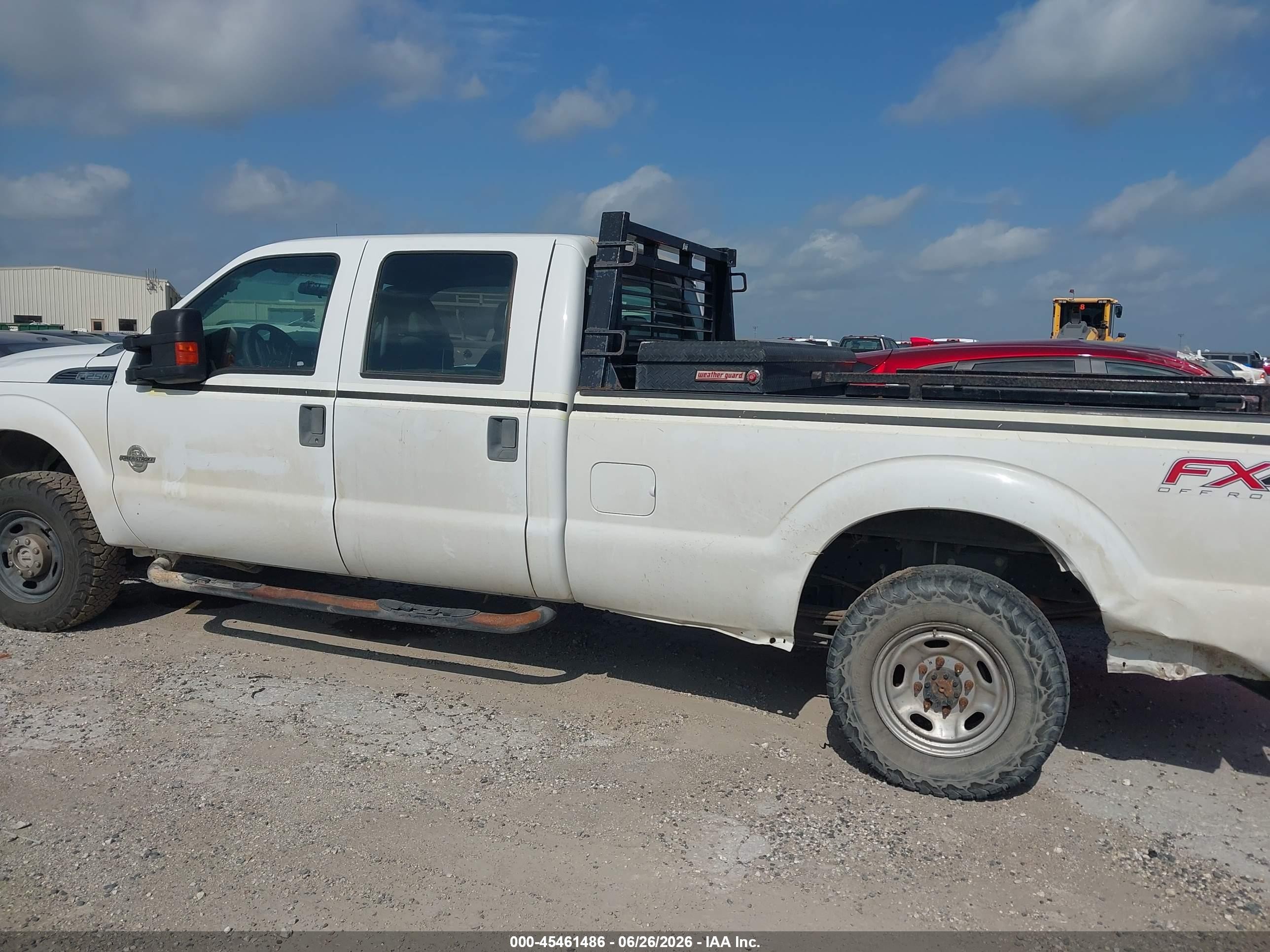 2015 Ford F-250 Lariat/xl/xlt White vin: 1FT7W2BT4FEA80656