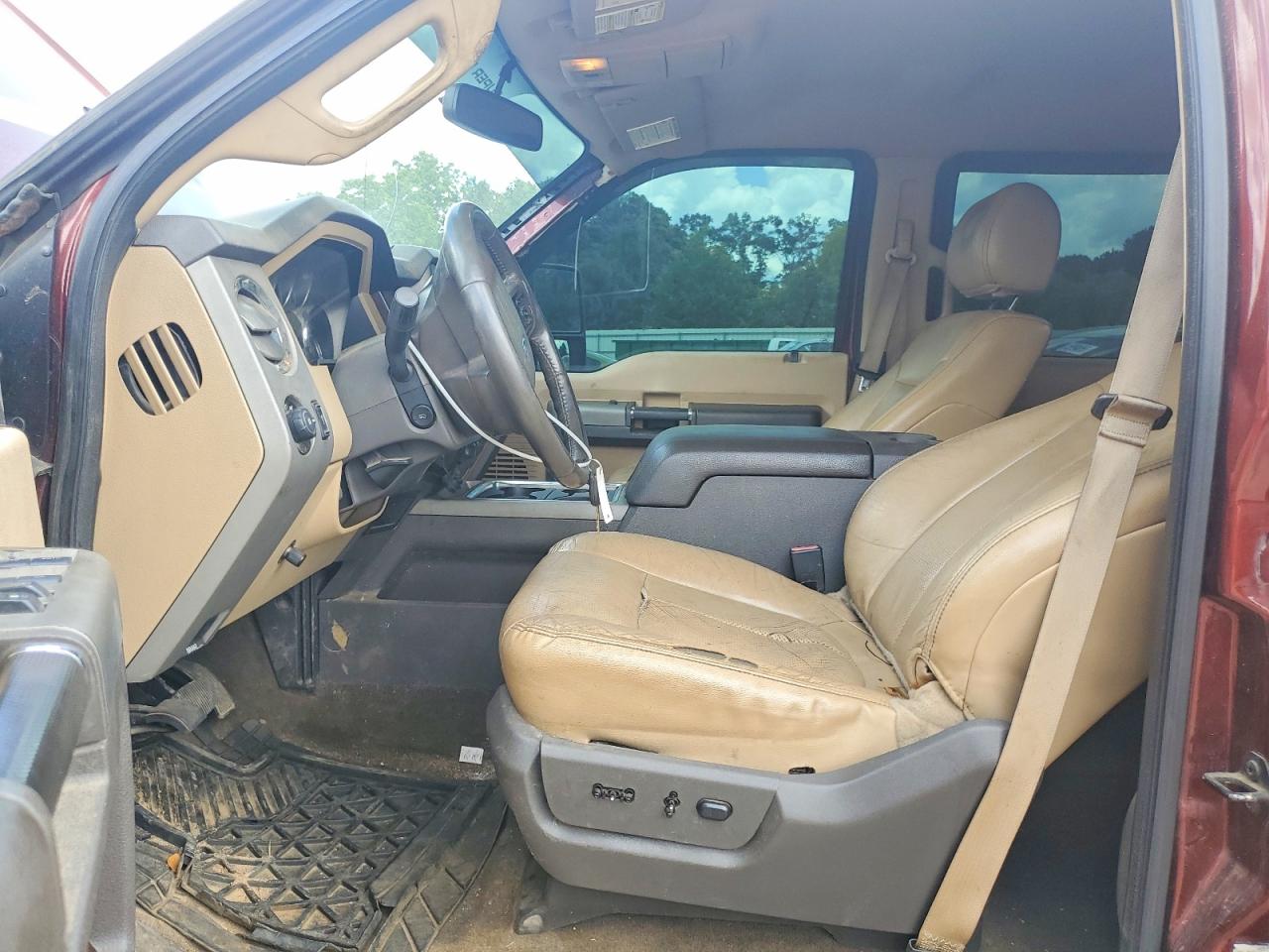 2015 Ford F250 Super Duty Burgundy vin: 1FT7W2BT4FEA85503