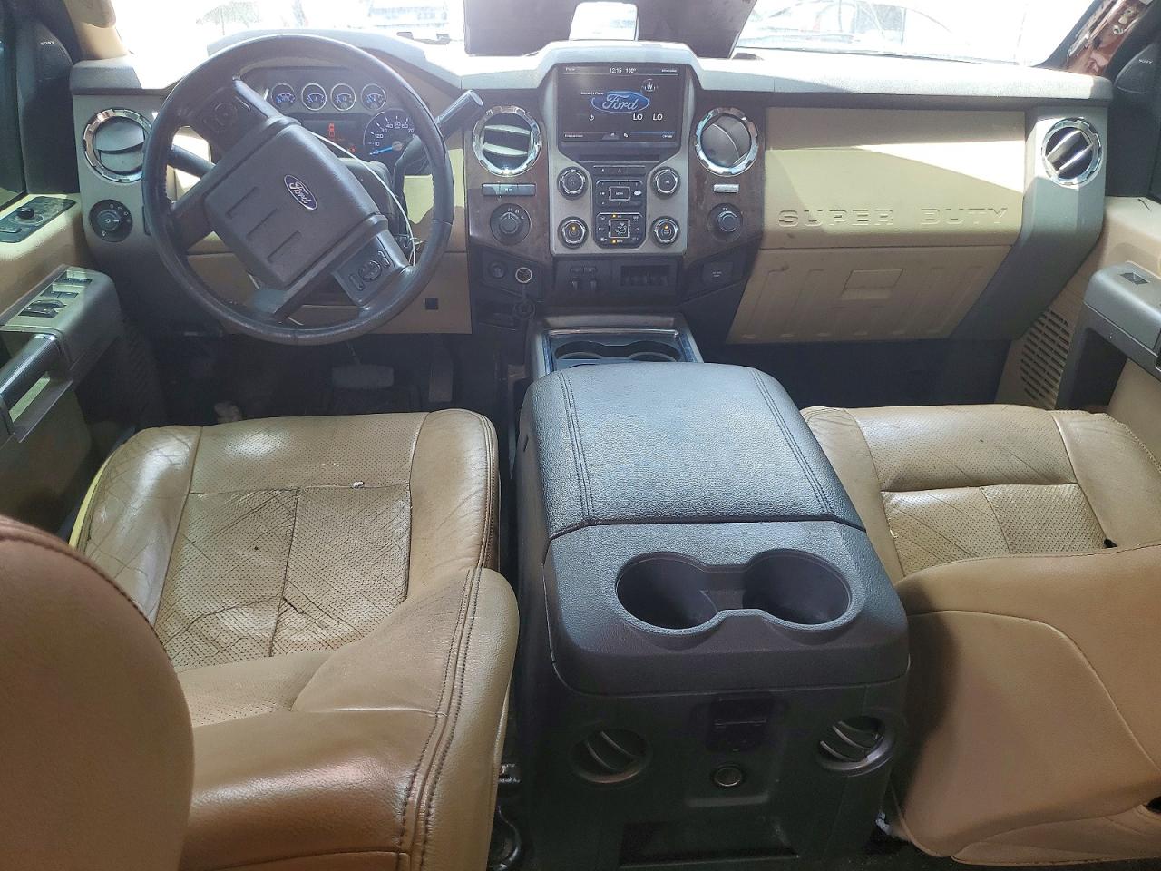 2015 Ford F250 Super Duty Burgundy vin: 1FT7W2BT4FEA85503