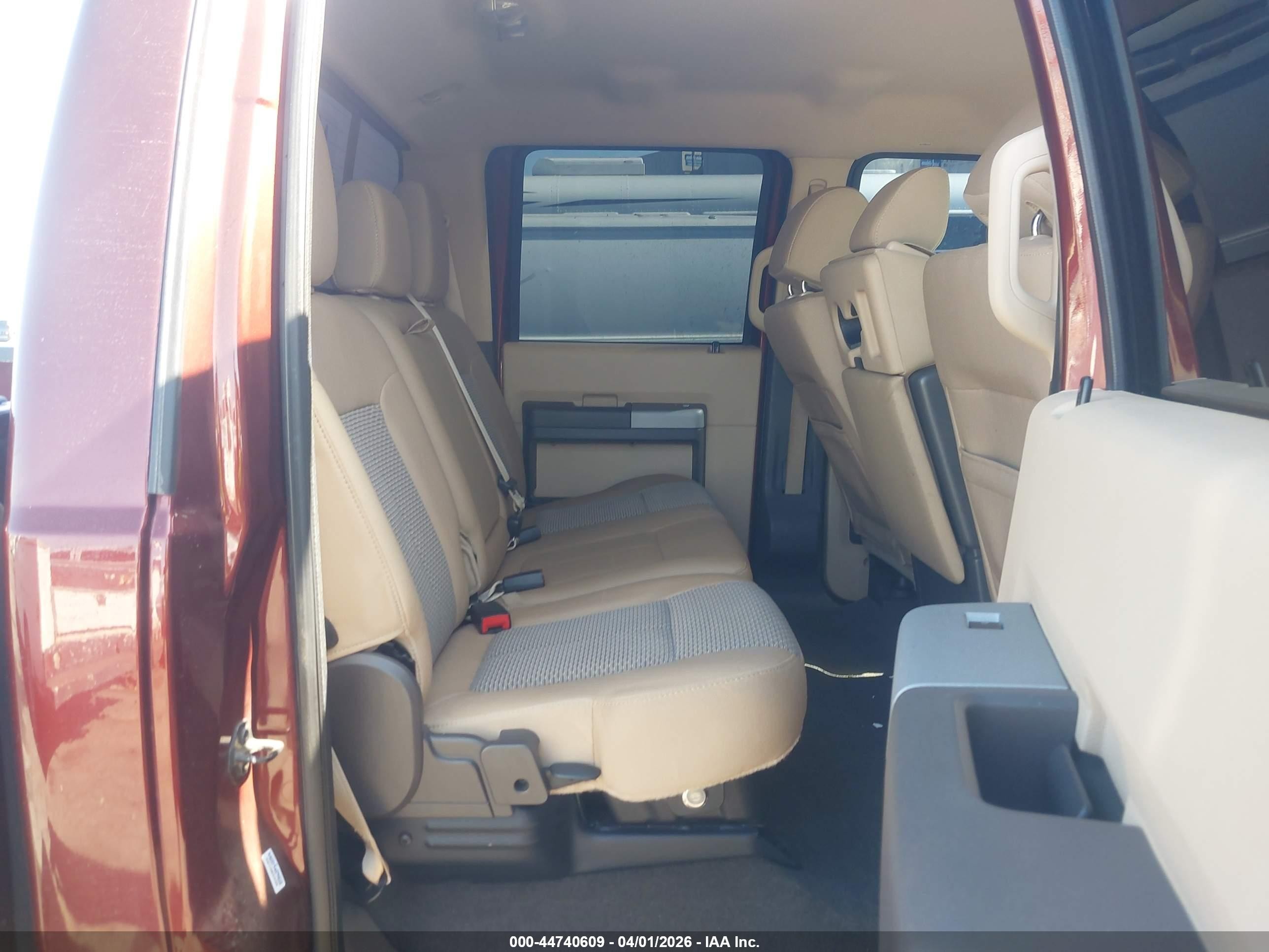2015 Ford F-250 Xlt Burgundy vin: 1FT7W2BT4FEB63651