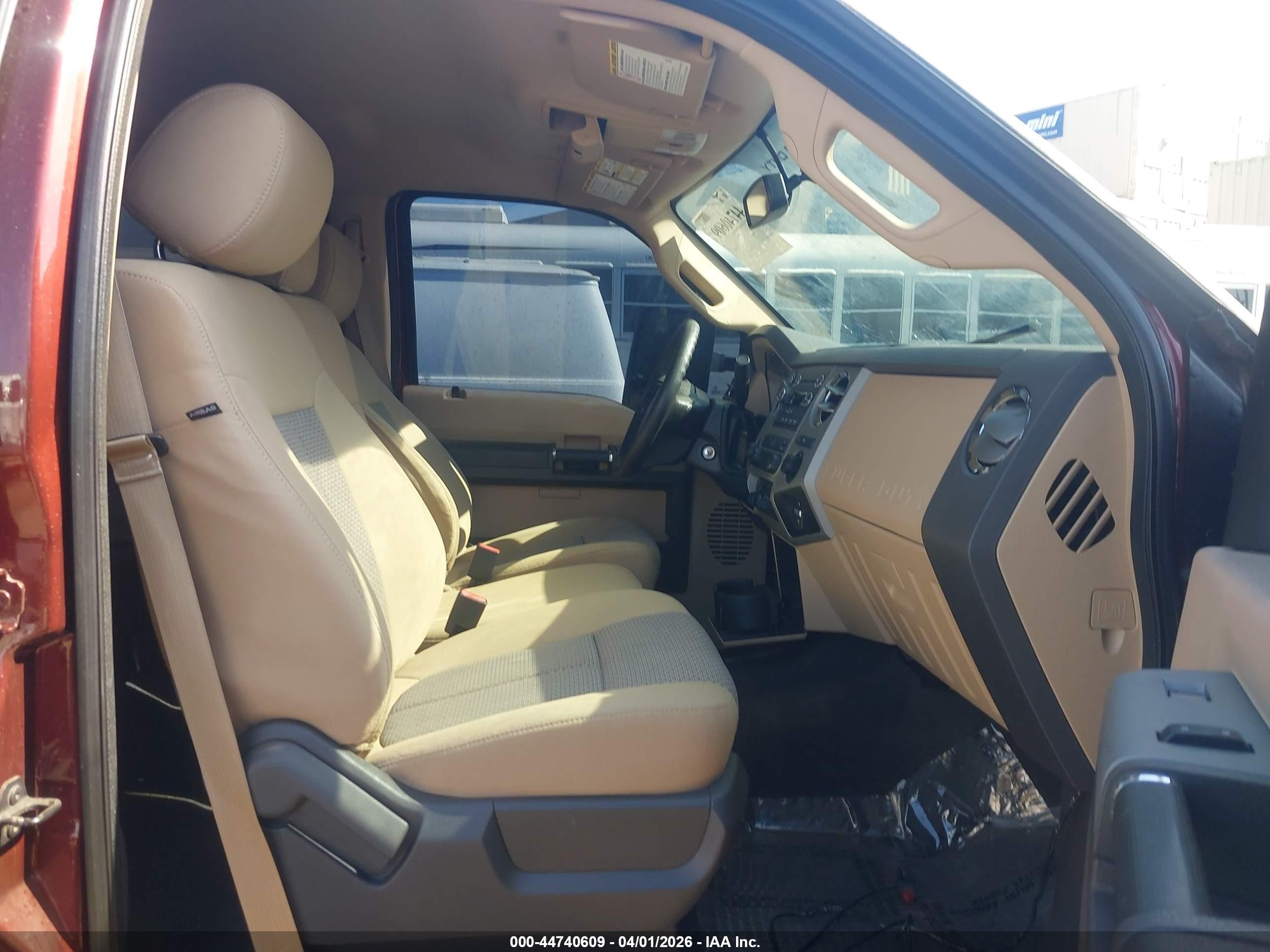 2015 Ford F-250 Xlt Burgundy vin: 1FT7W2BT4FEB63651