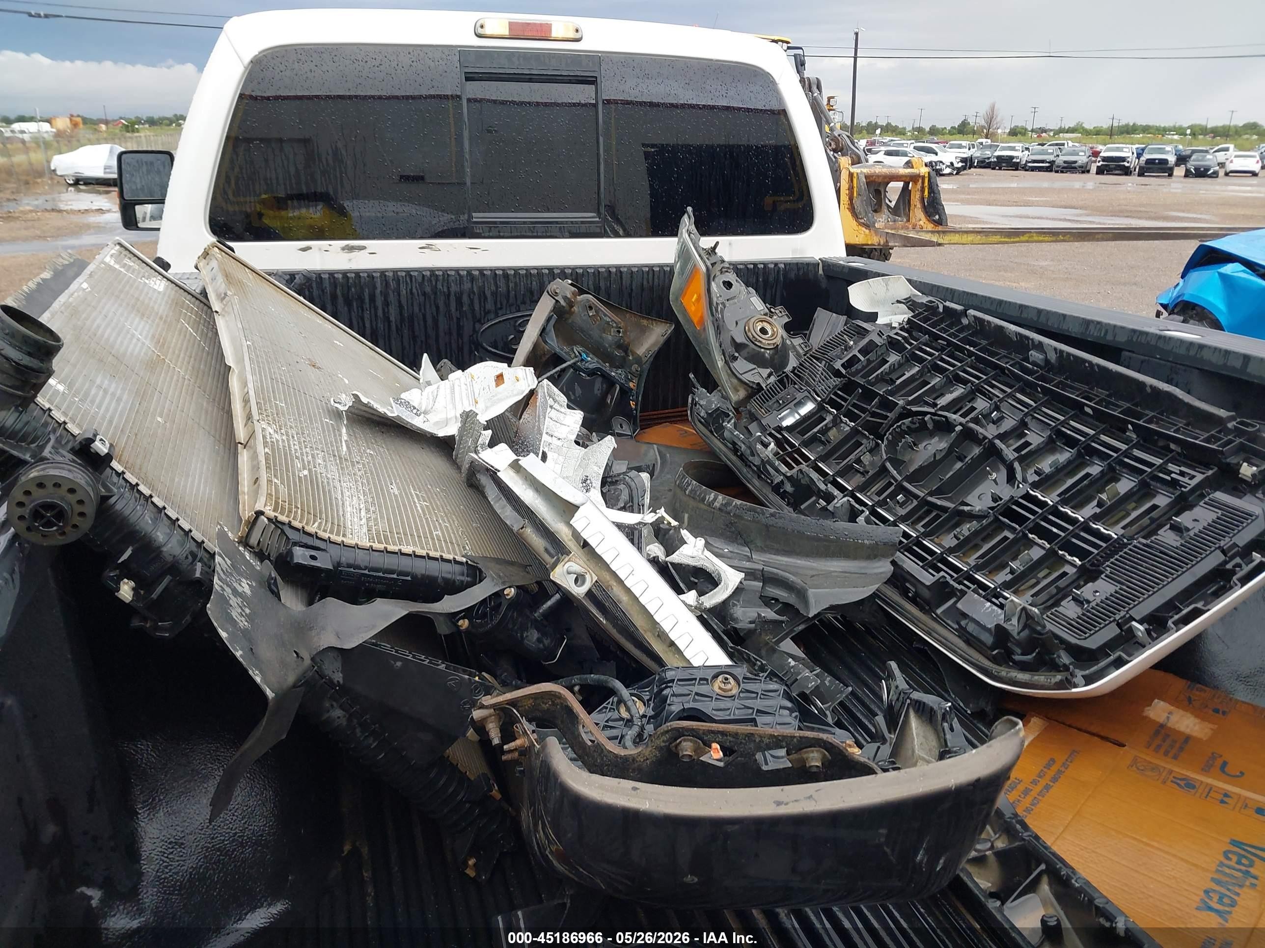 2015 Ford F-250 Lariat White vin: 1FT7W2BT4FEC02187