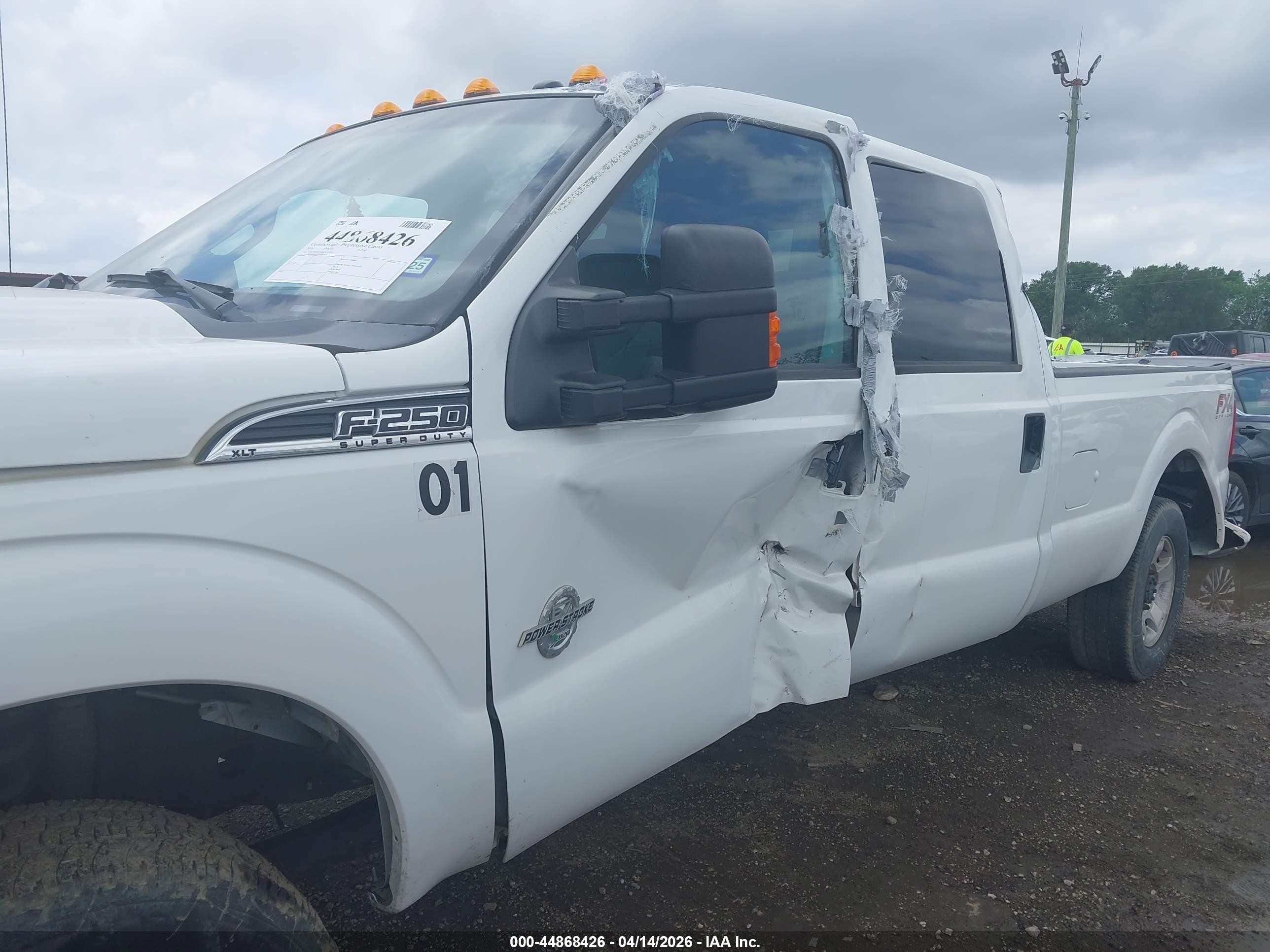 2016 Ford F-250 Xlt White vin: 1FT7W2BT4GEA22953
