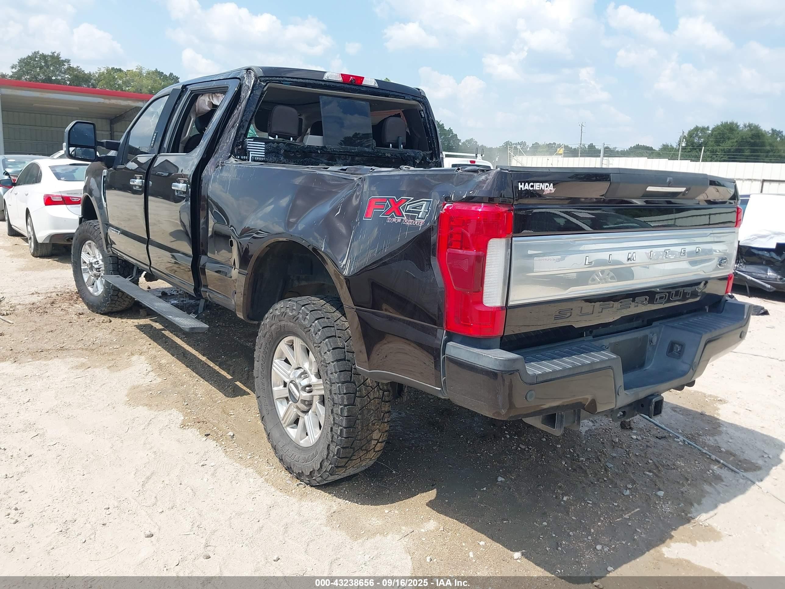 2018 Ford F-250 Limited Бордовый vin: 1FT7W2BT4JEB81320