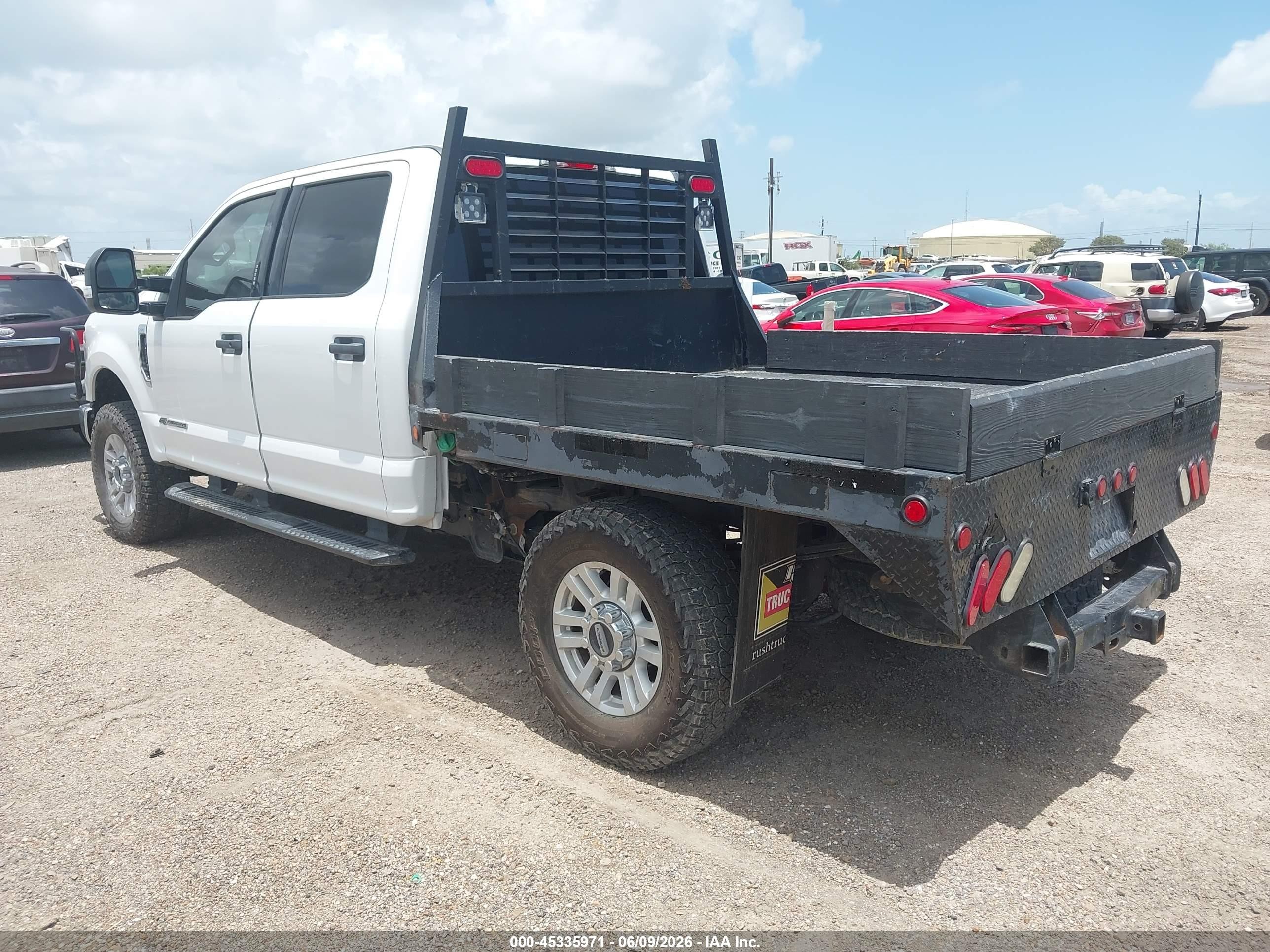 2019 Ford F-250 Xlt White vin: 1FT7W2BT4KEE87967