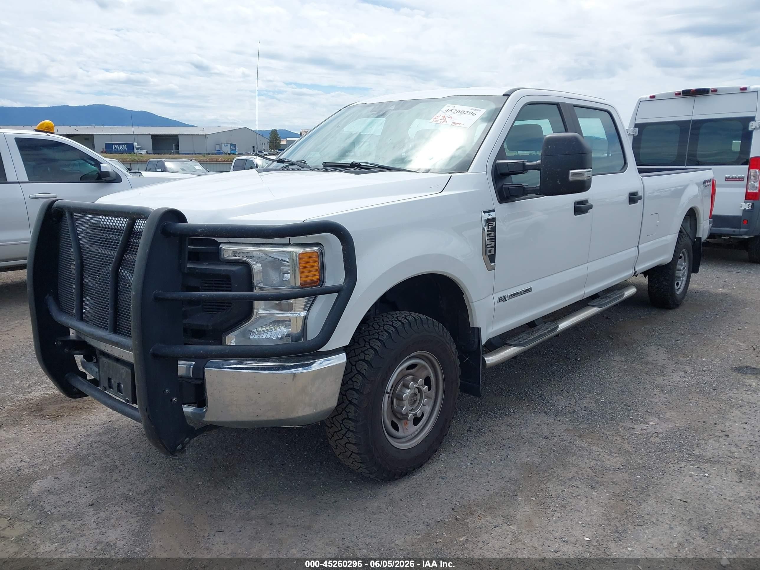 2020 Ford F-250 Xl White vin: 1FT7W2BT4LED06691