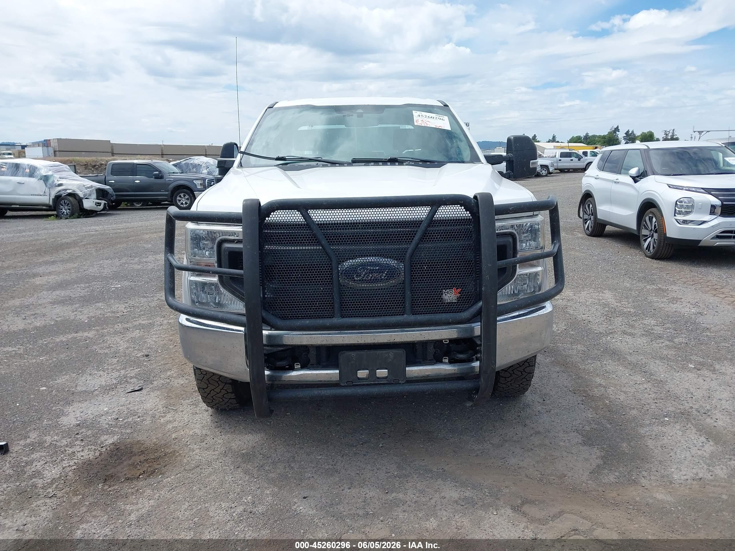 2020 Ford F-250 Xl White vin: 1FT7W2BT4LED06691