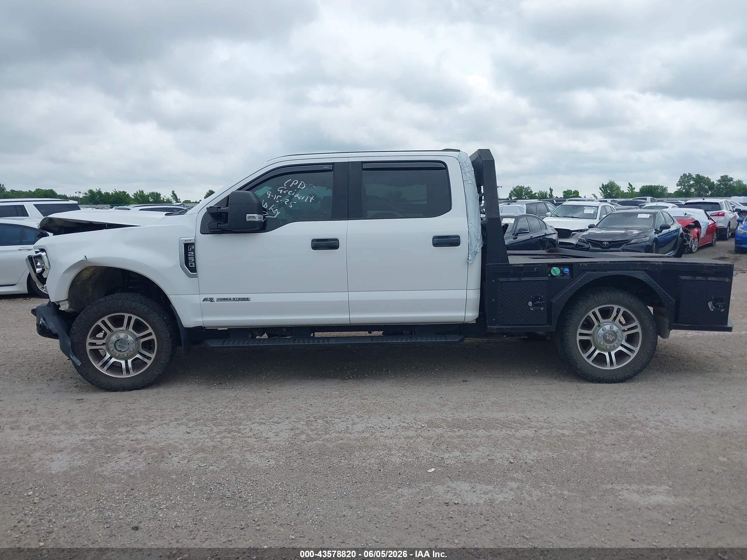 2021 Ford F-250 Xlt White vin: 1FT7W2BT4MED71915