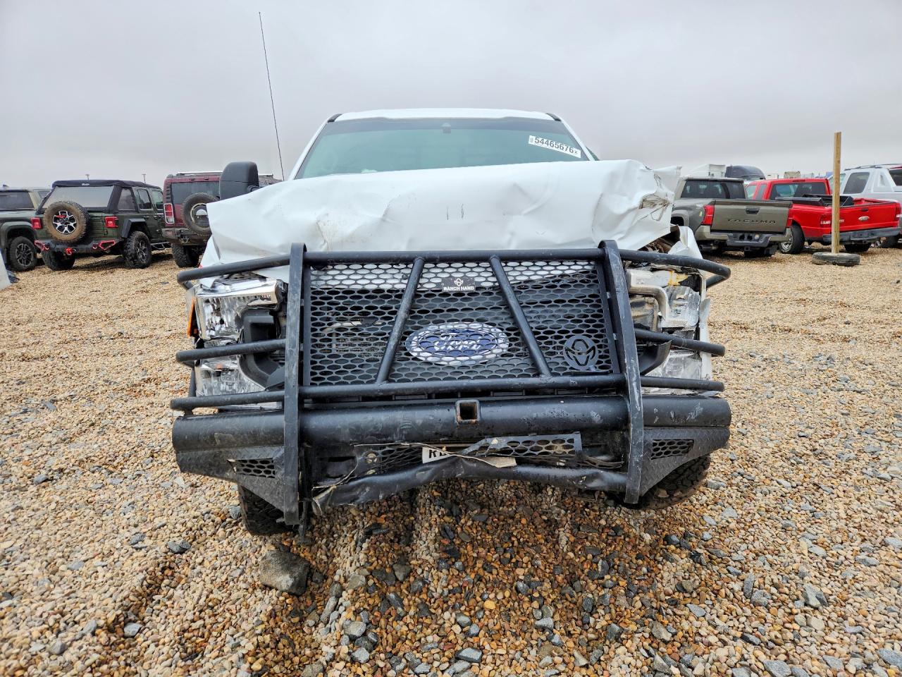 2021 Ford F250 Super Duty White vin: 1FT7W2BT4MED98824