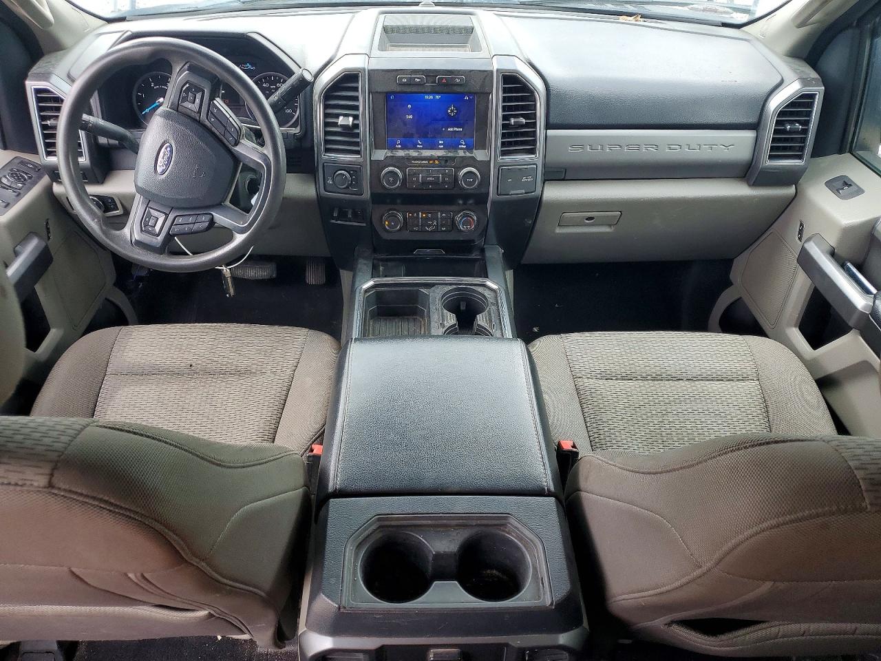 2022 Ford F250 Super Duty White vin: 1FT7W2BT4NED00053