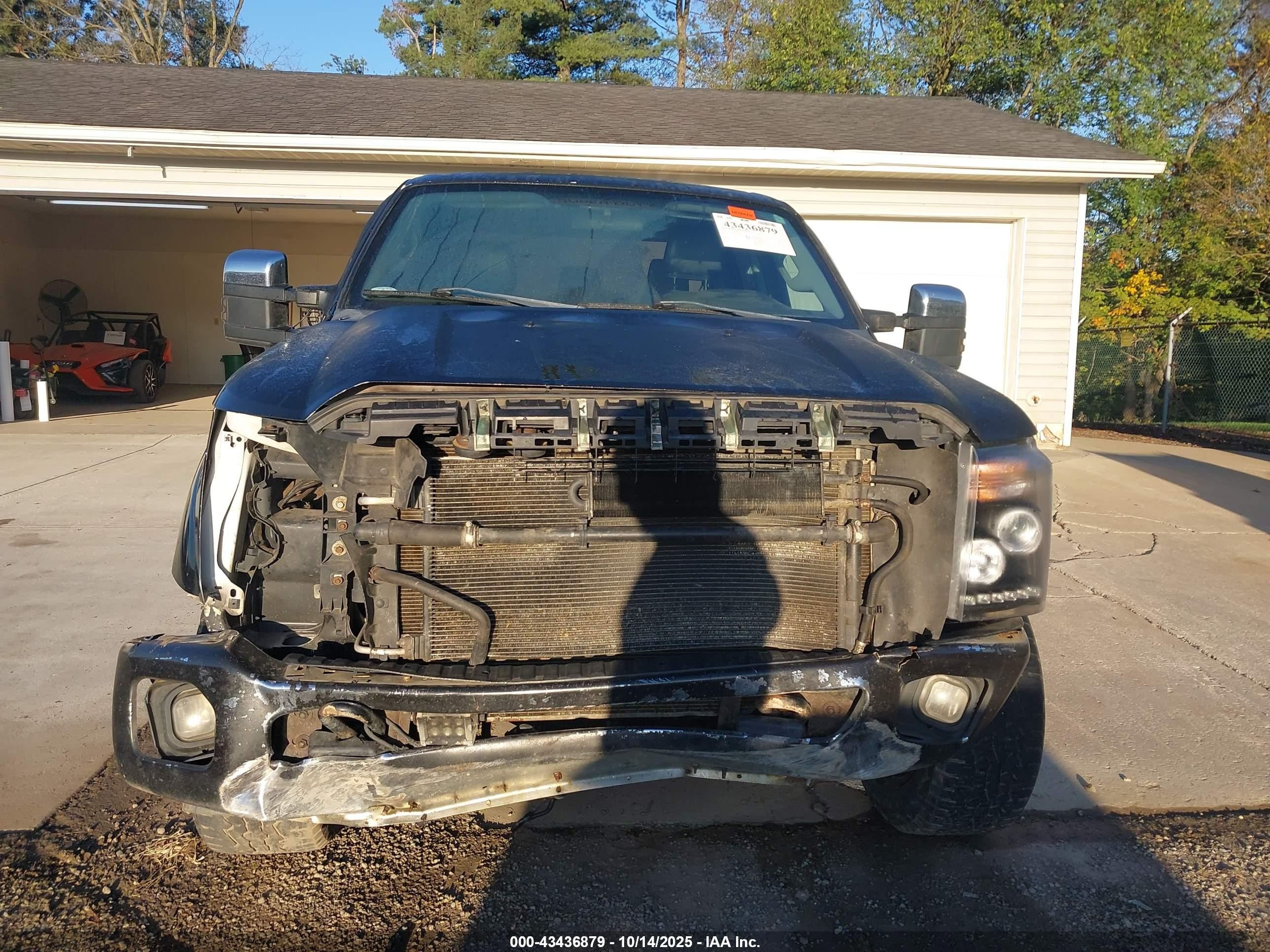 2011 Ford F-250 Lariat Black vin: 1FT7W2BT5BEA32996