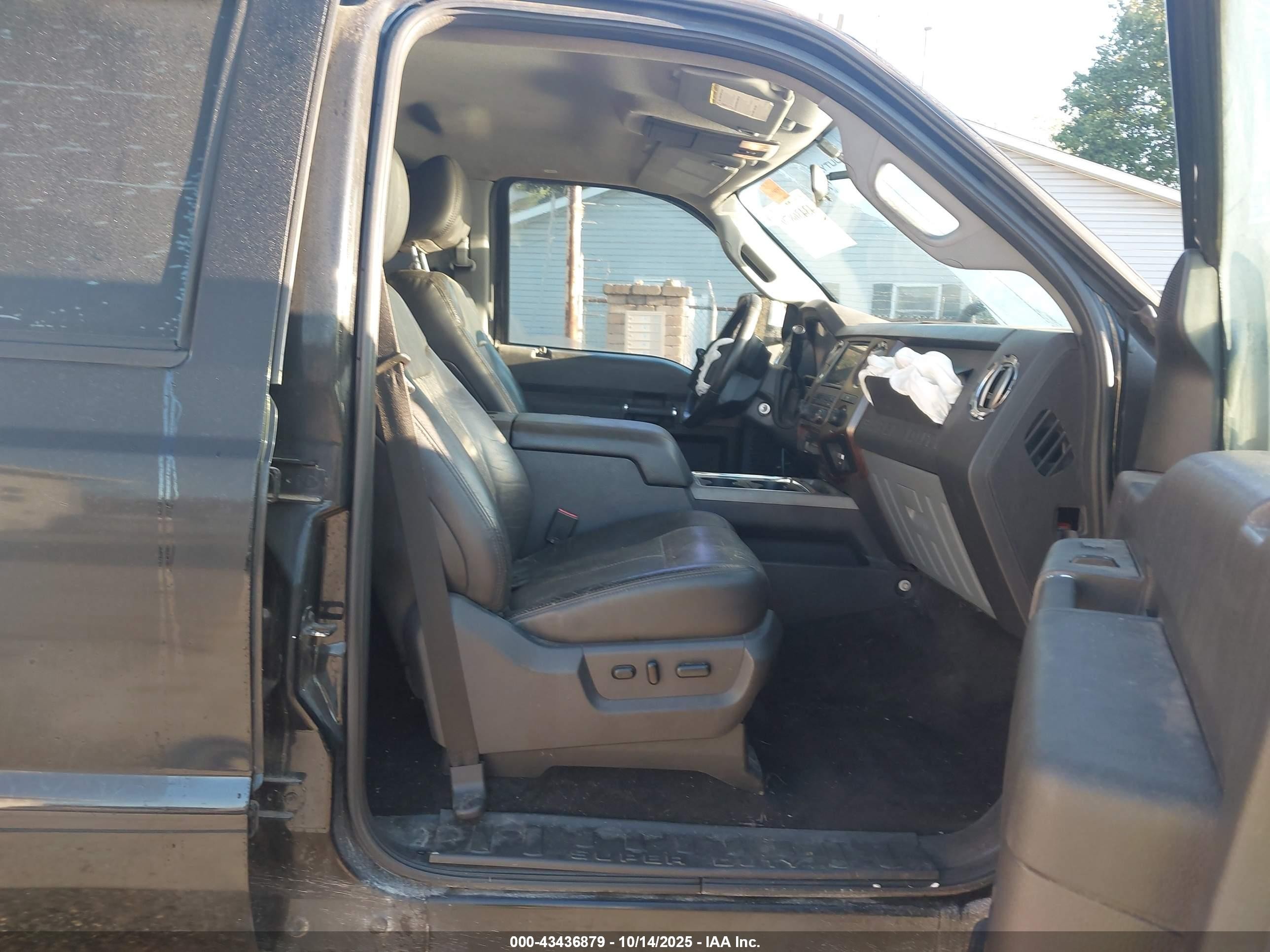 2011 Ford F-250 Lariat Black vin: 1FT7W2BT5BEA32996