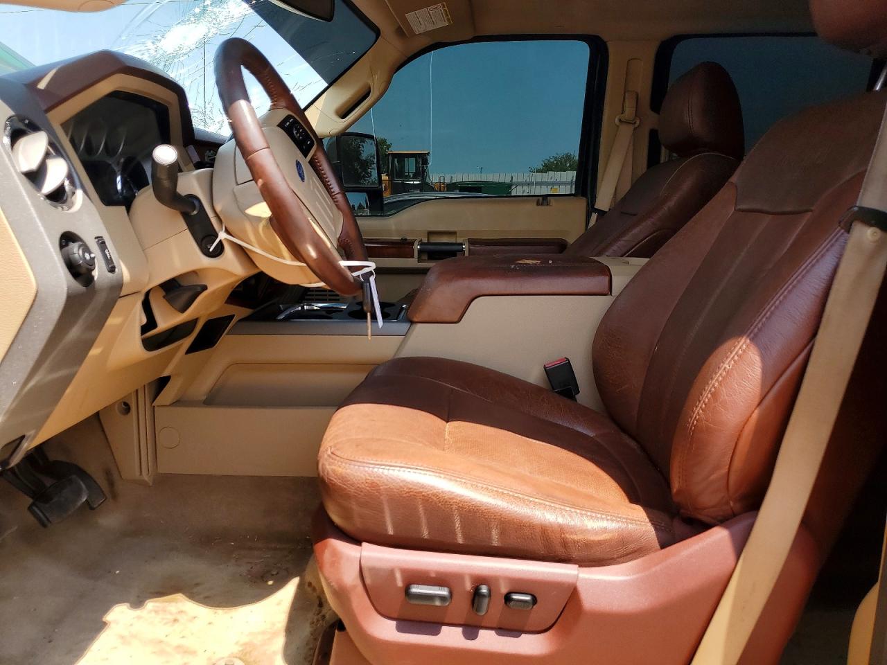 2011 Ford F250 Super Duty Зеленый vin: 1FT7W2BT5BEA98089