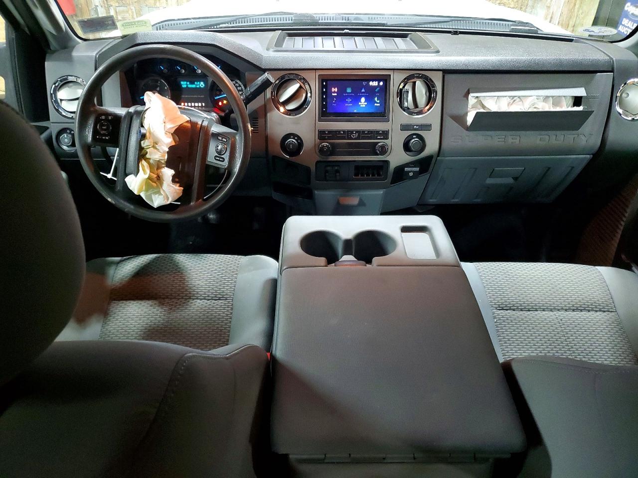 2012 Ford F250 Super Duty White vin: 1FT7W2BT5CEA21563