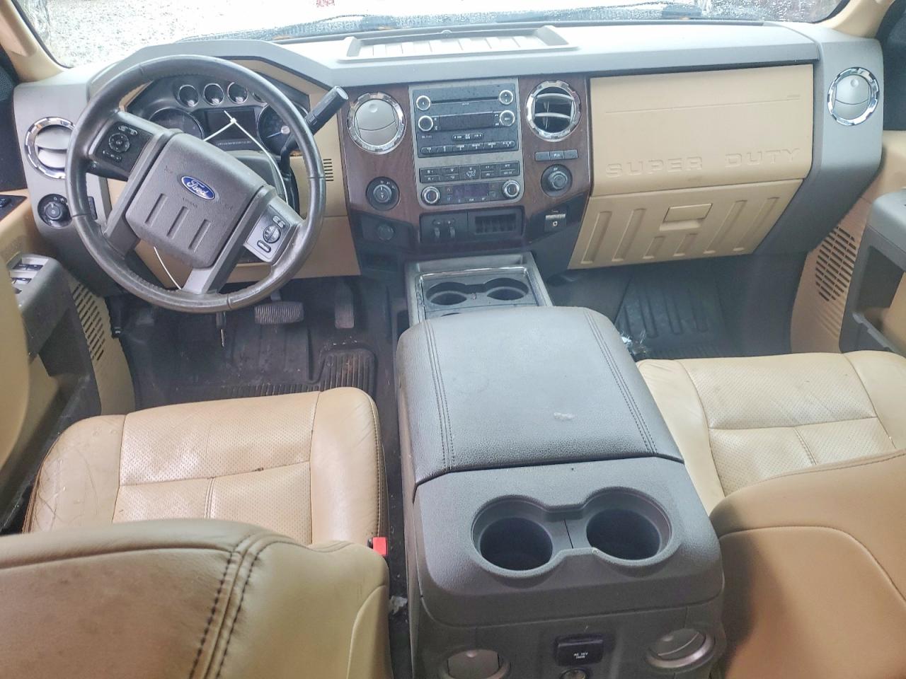 2012 Ford F250 Super Duty White vin: 1FT7W2BT5CEA39318