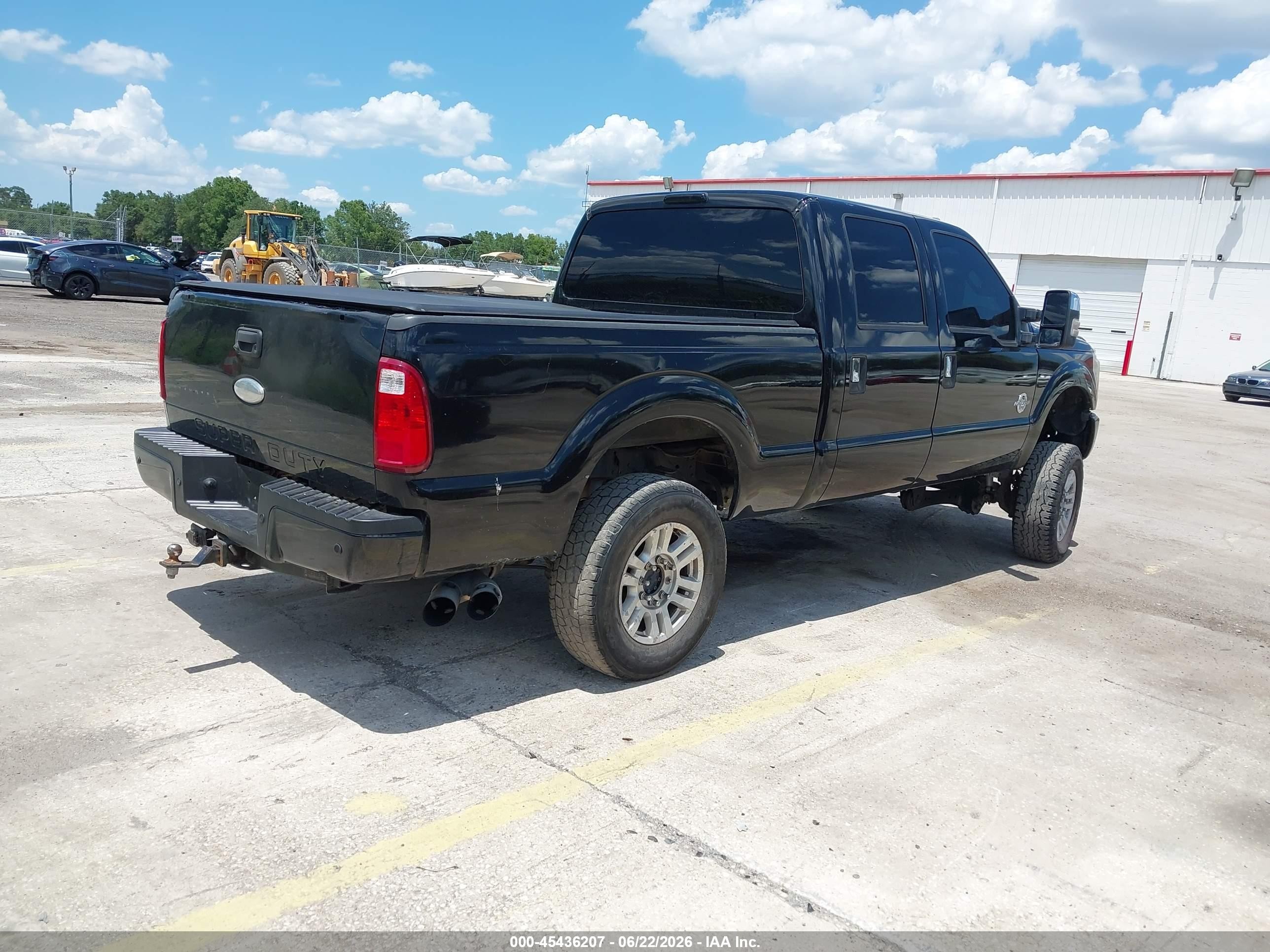 2012 Ford F-250 Xlt Black vin: 1FT7W2BT5CEA54238
