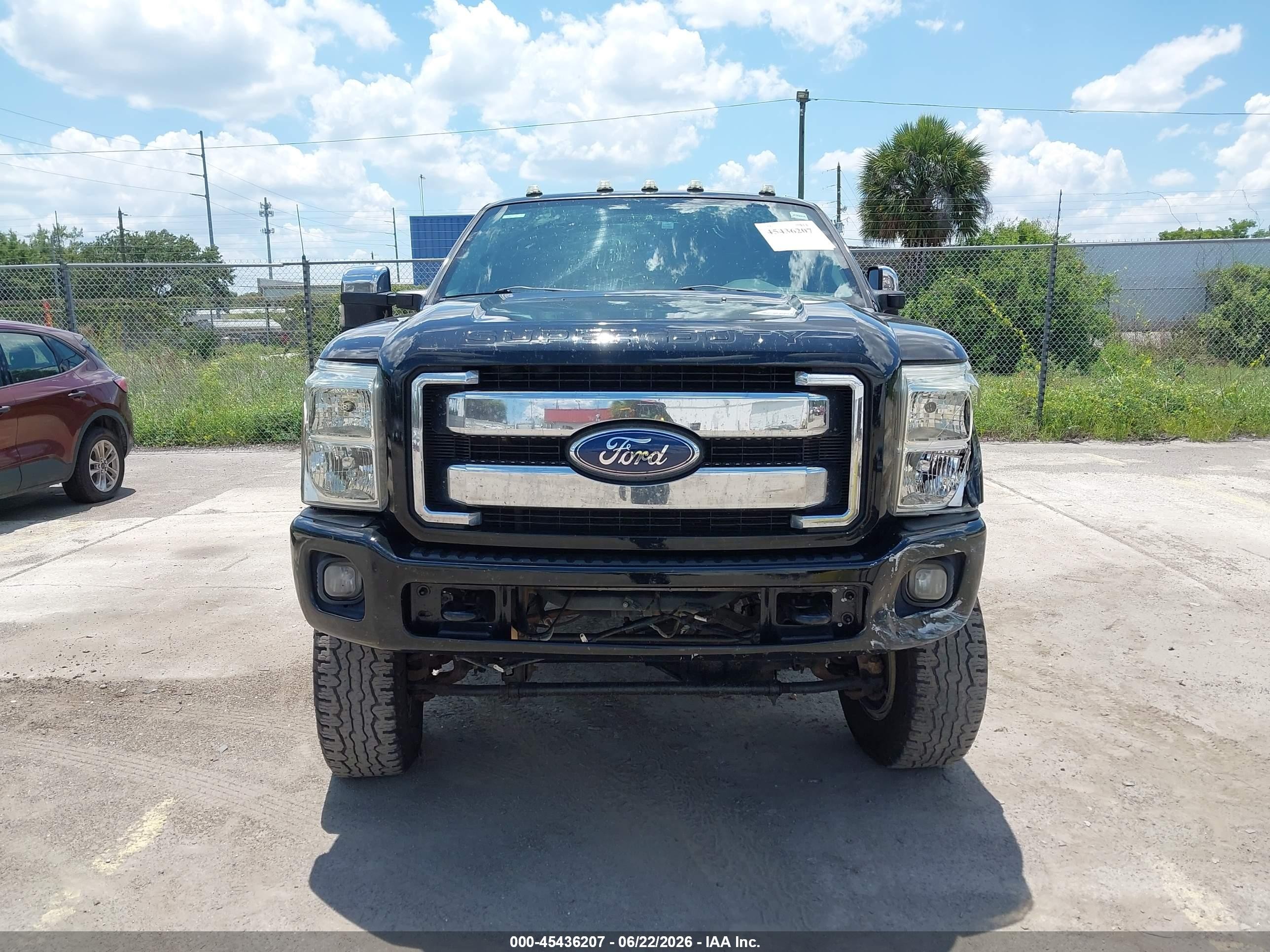 2012 Ford F-250 Xlt Black vin: 1FT7W2BT5CEA54238