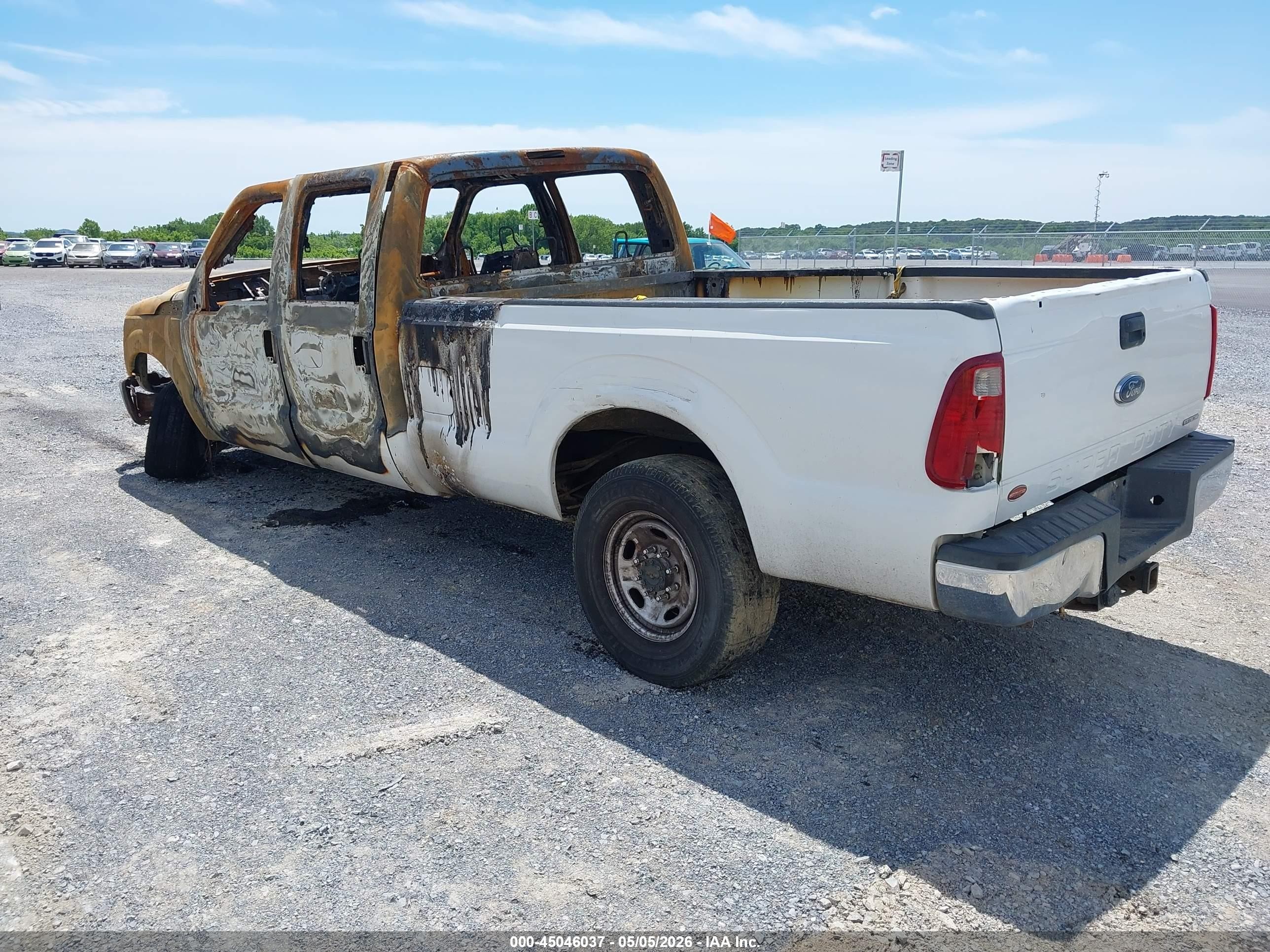 2013 Ford F-250 Xl White vin: 1FT7W2BT5DEB40618