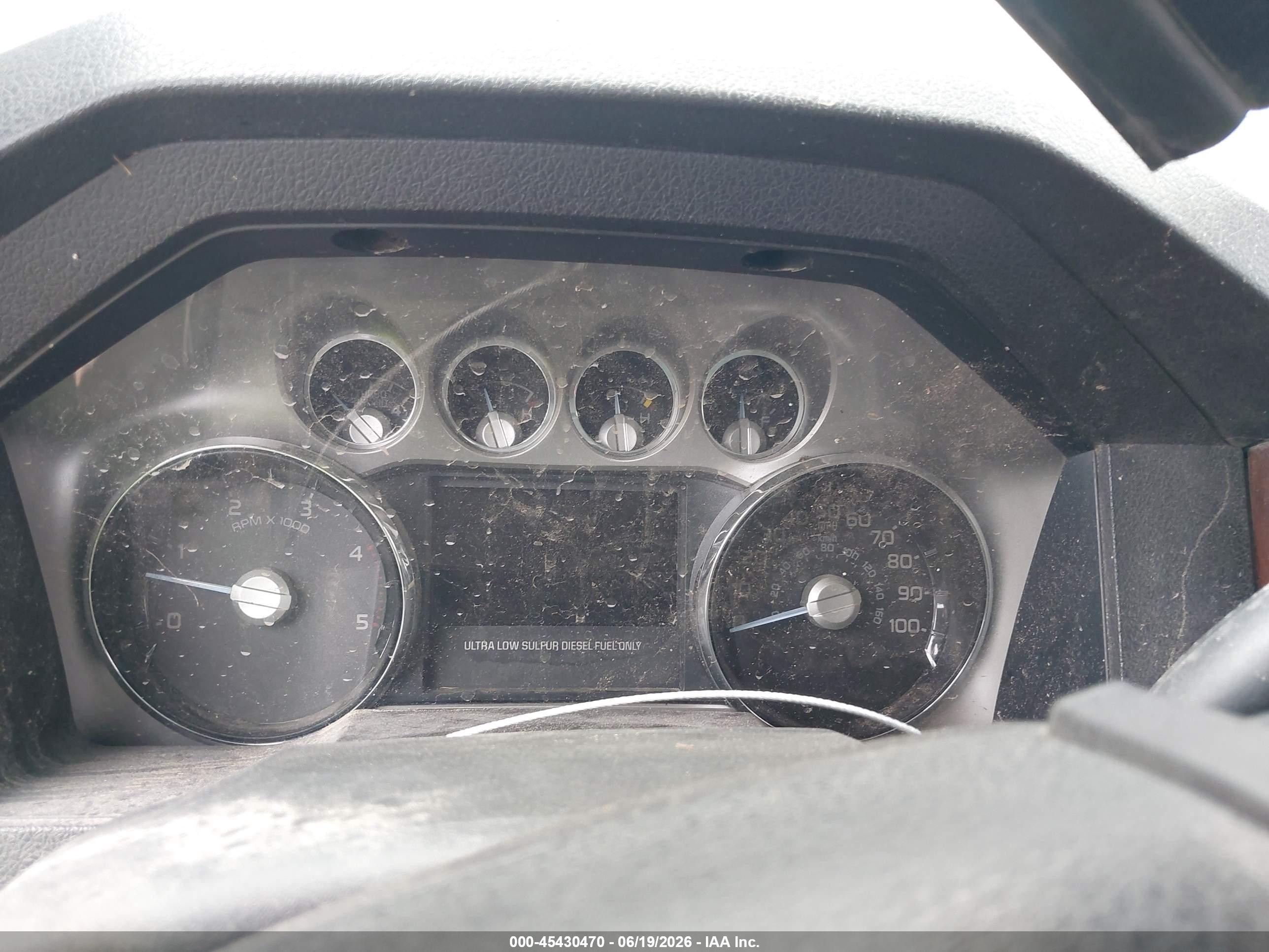 2013 Ford Super Duty F-250 Srw Platinum Белый vin: 1FT7W2BT5DEB44278