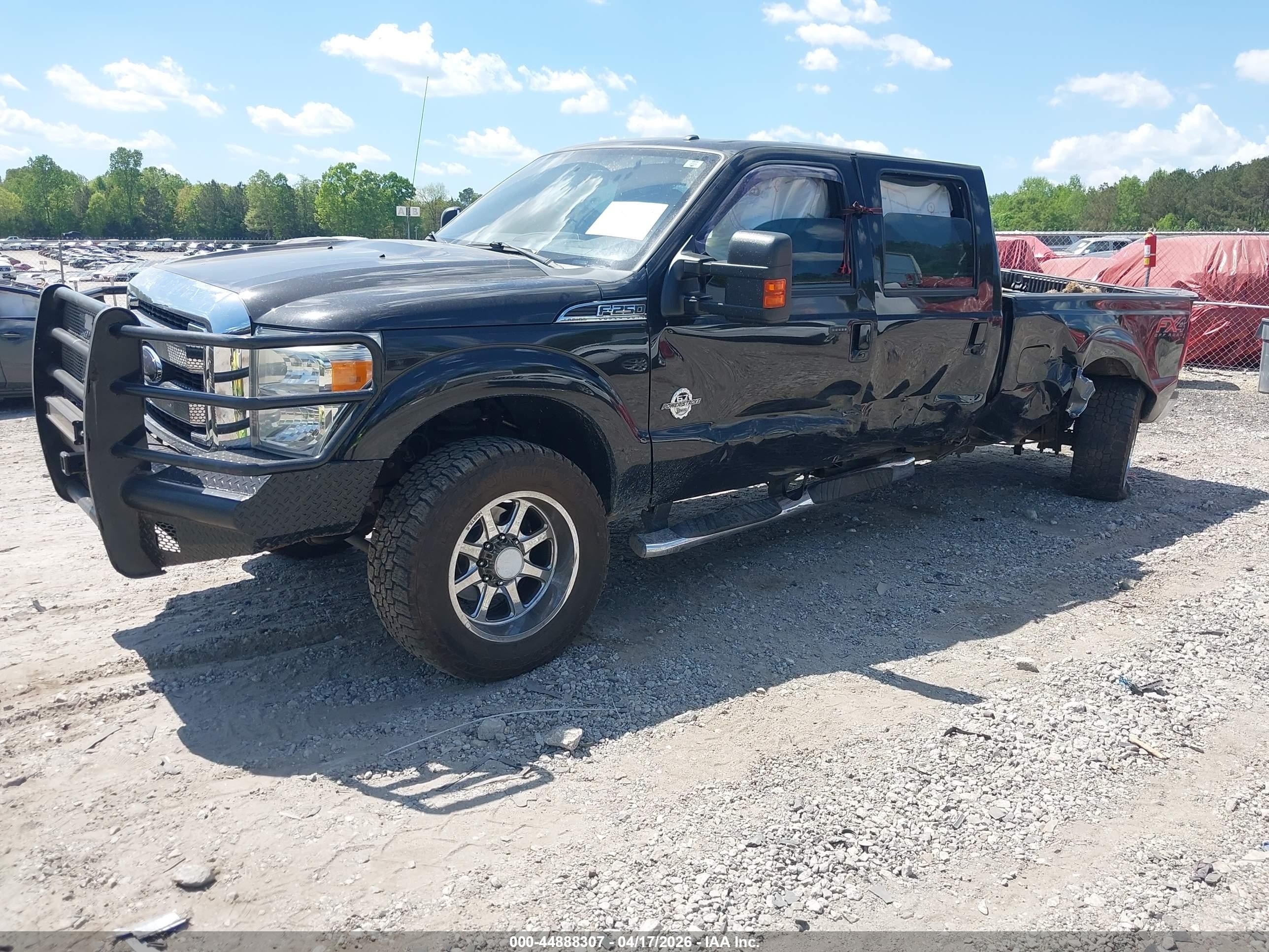 2015 Ford F-250 Lariat Black vin: 1FT7W2BT5FEA30932