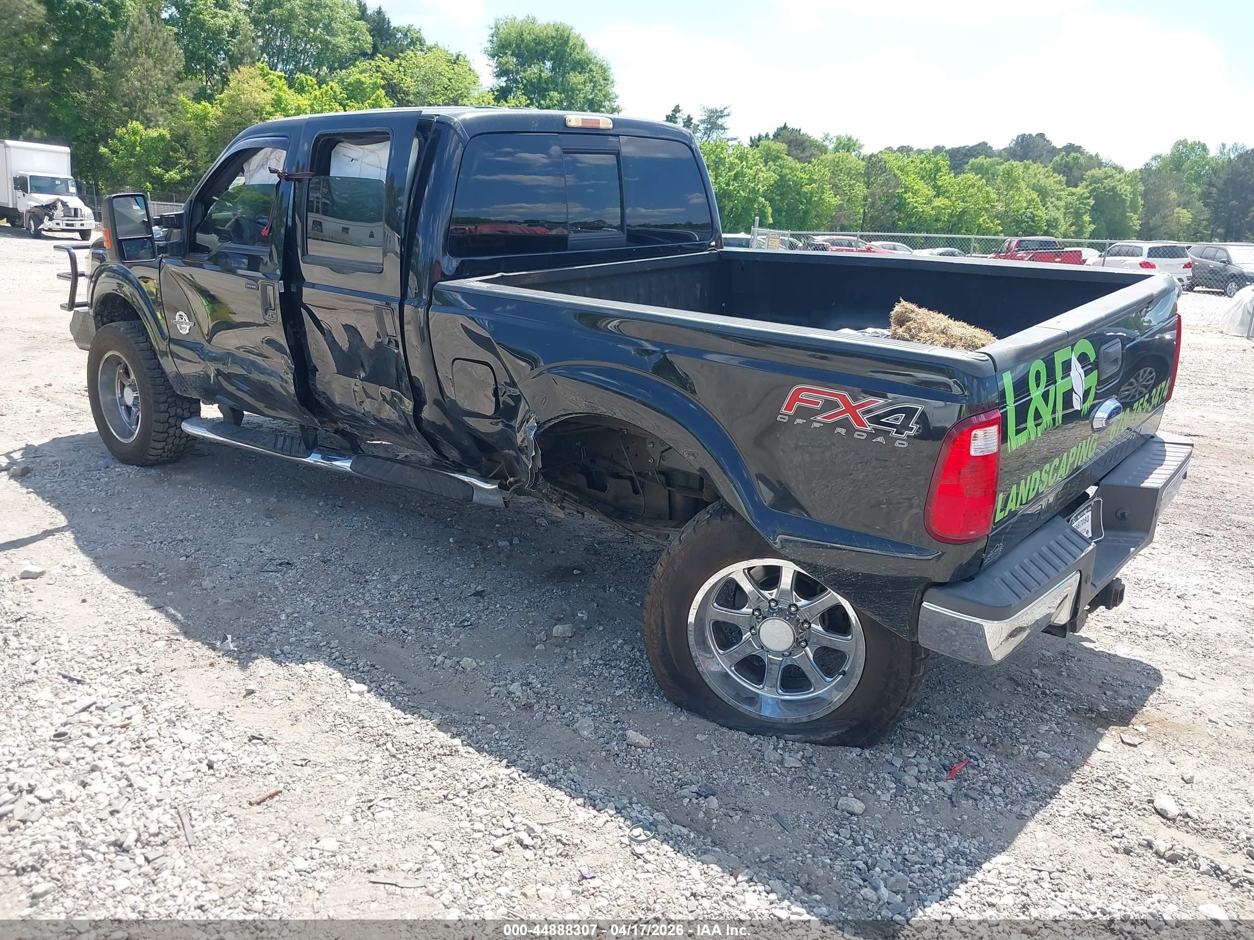 2015 Ford F-250 Lariat Black vin: 1FT7W2BT5FEA30932