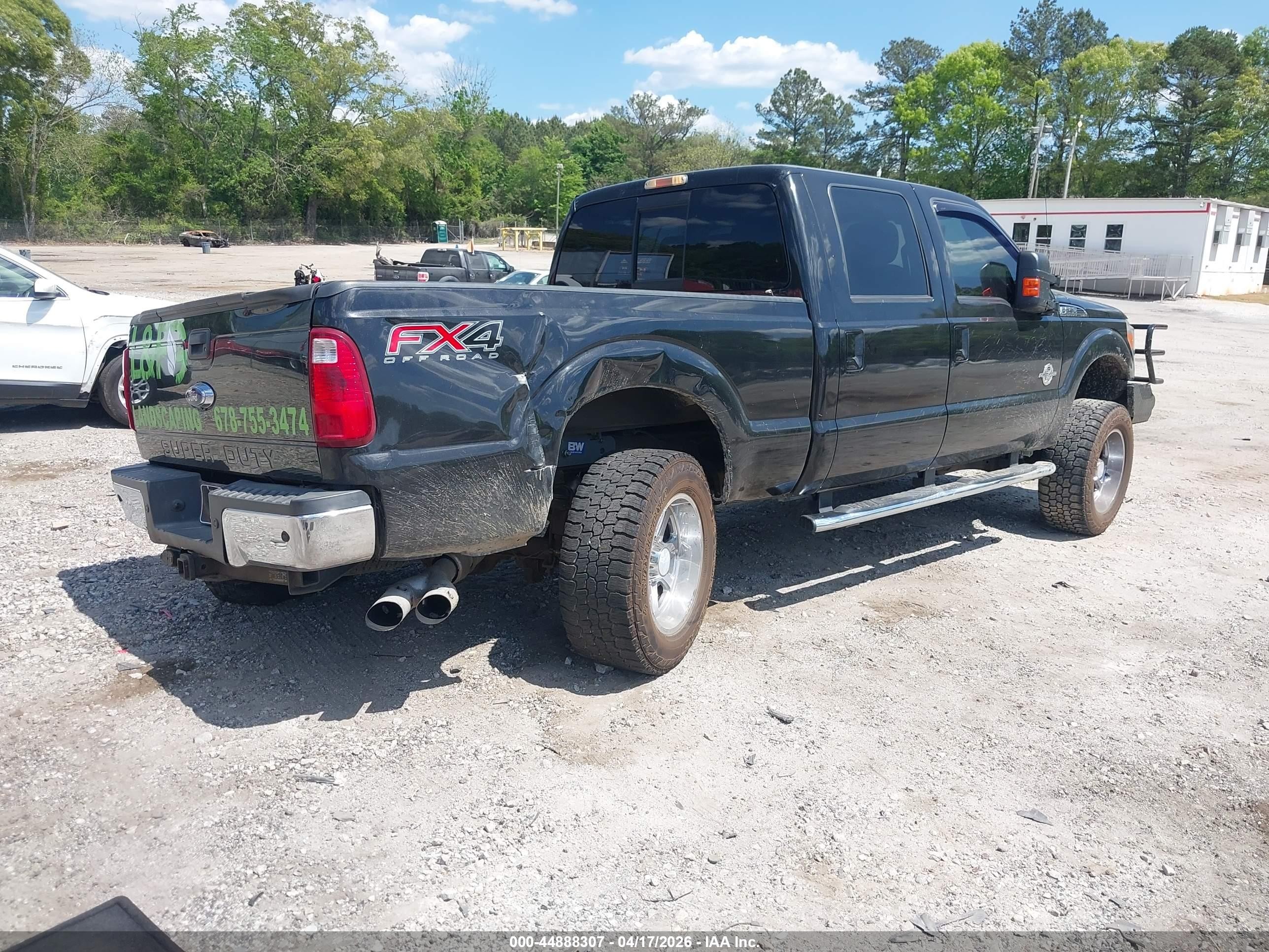 2015 Ford F-250 Lariat Black vin: 1FT7W2BT5FEA30932