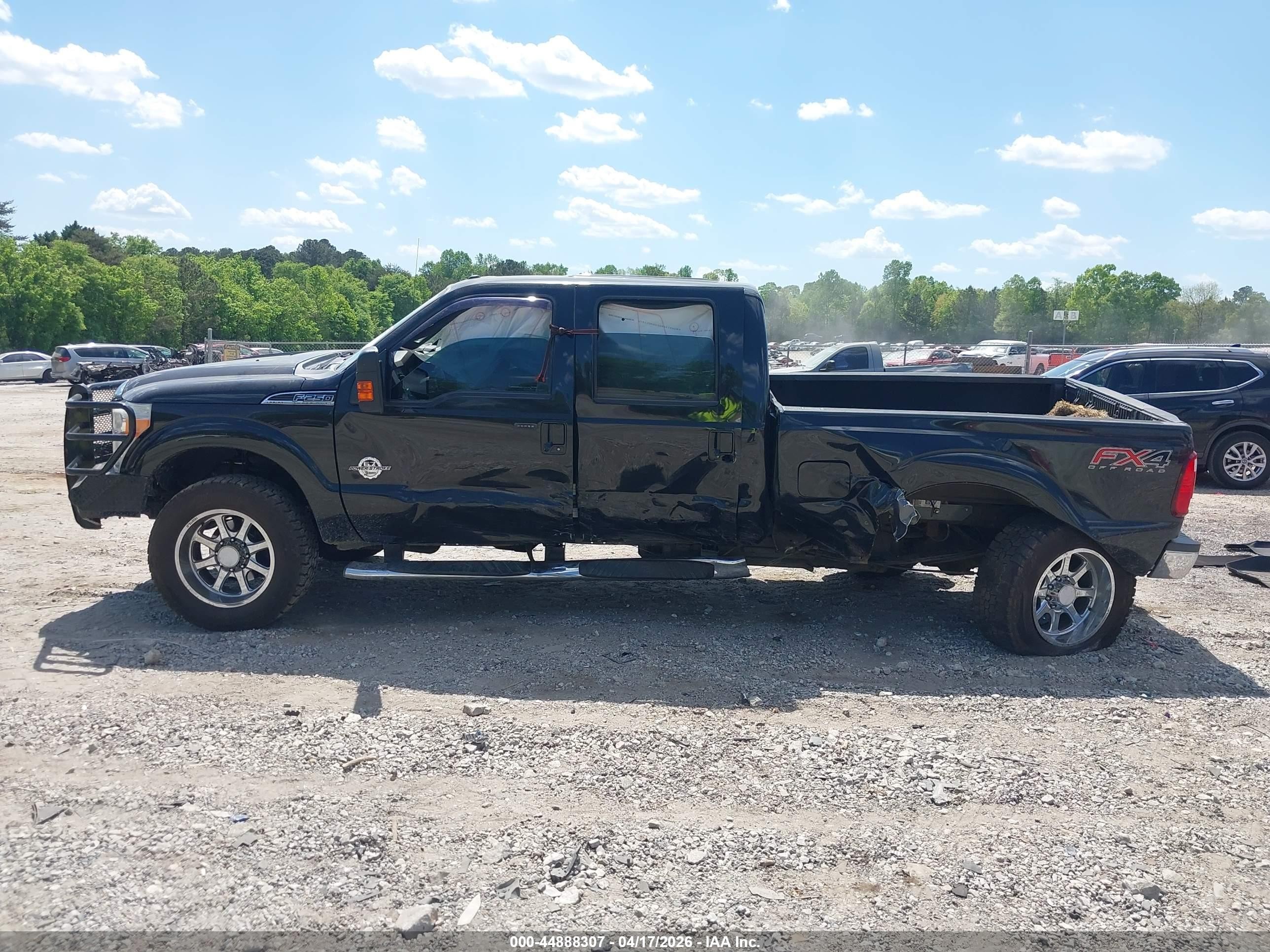 2015 Ford F-250 Lariat Black vin: 1FT7W2BT5FEA30932