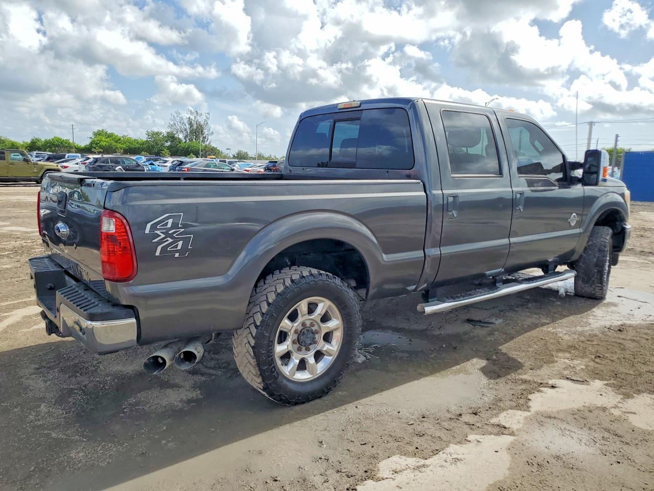 2015 Ford F250 Super Duty Серый vin: 1FT7W2BT5FEA44328