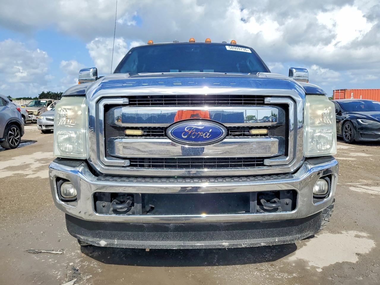 2015 Ford F250 Super Duty Серый vin: 1FT7W2BT5FEA44328