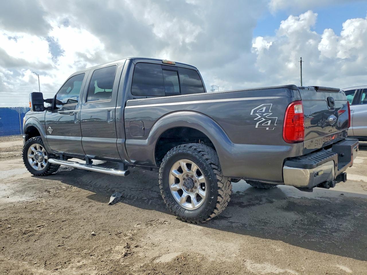 2015 Ford F250 Super Duty Серый vin: 1FT7W2BT5FEA44328