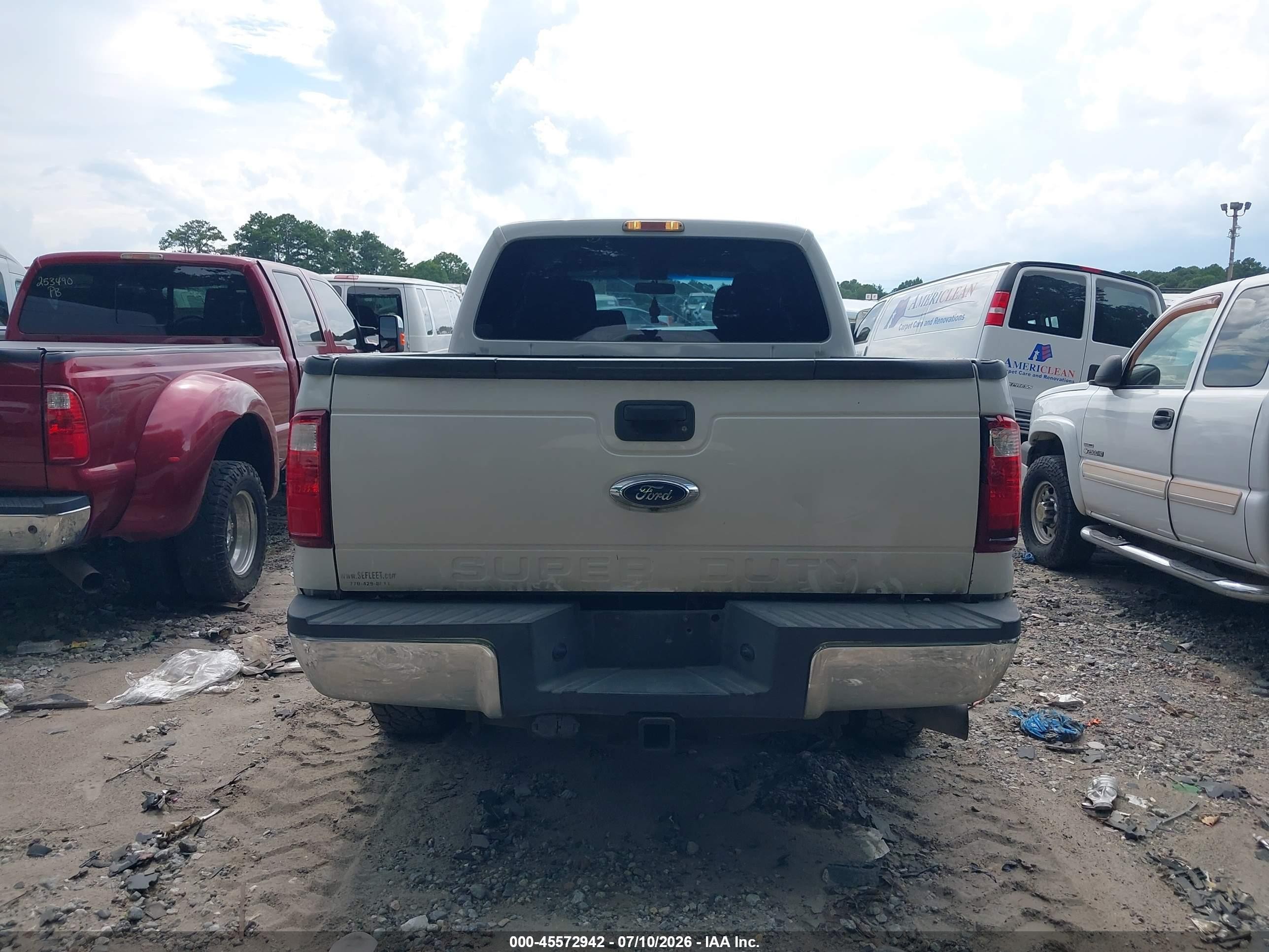 2015 Ford F-250 Xl White vin: 1FT7W2BT5FEA83596